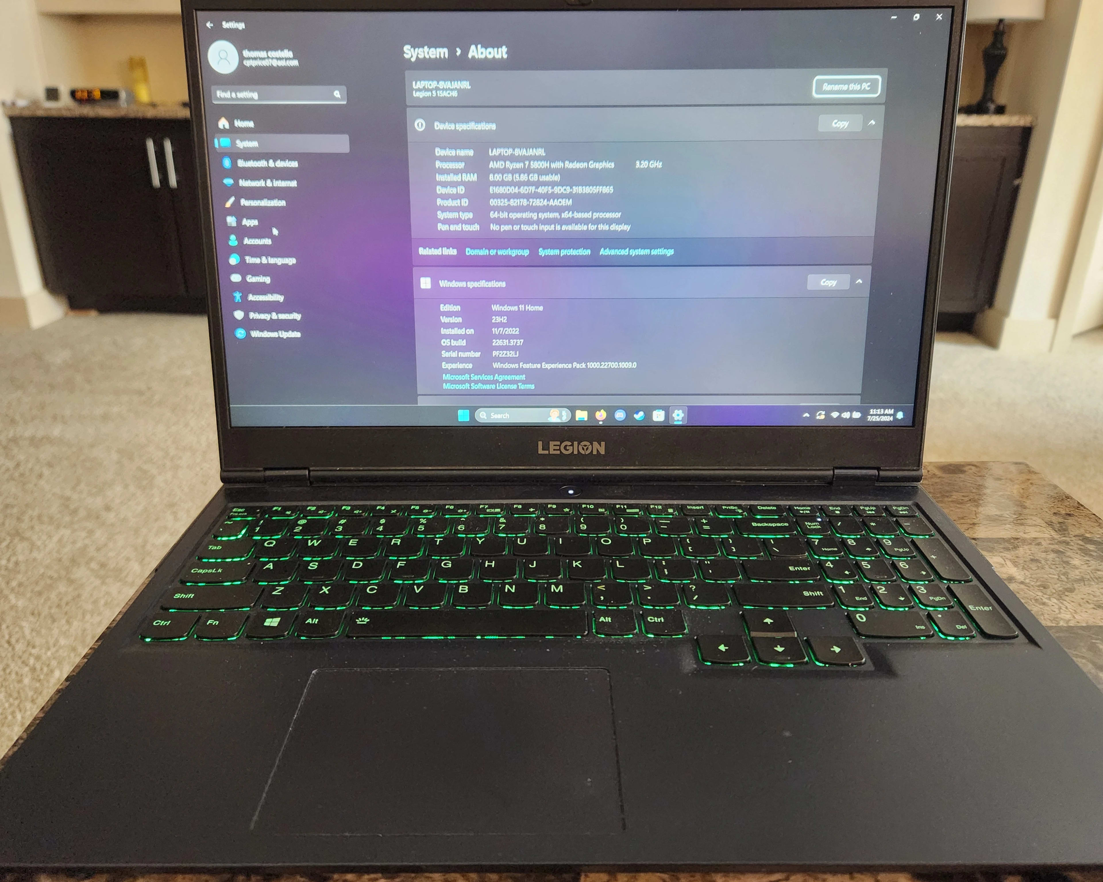Lenovo Legion 5 Gaming Laptop Bundle