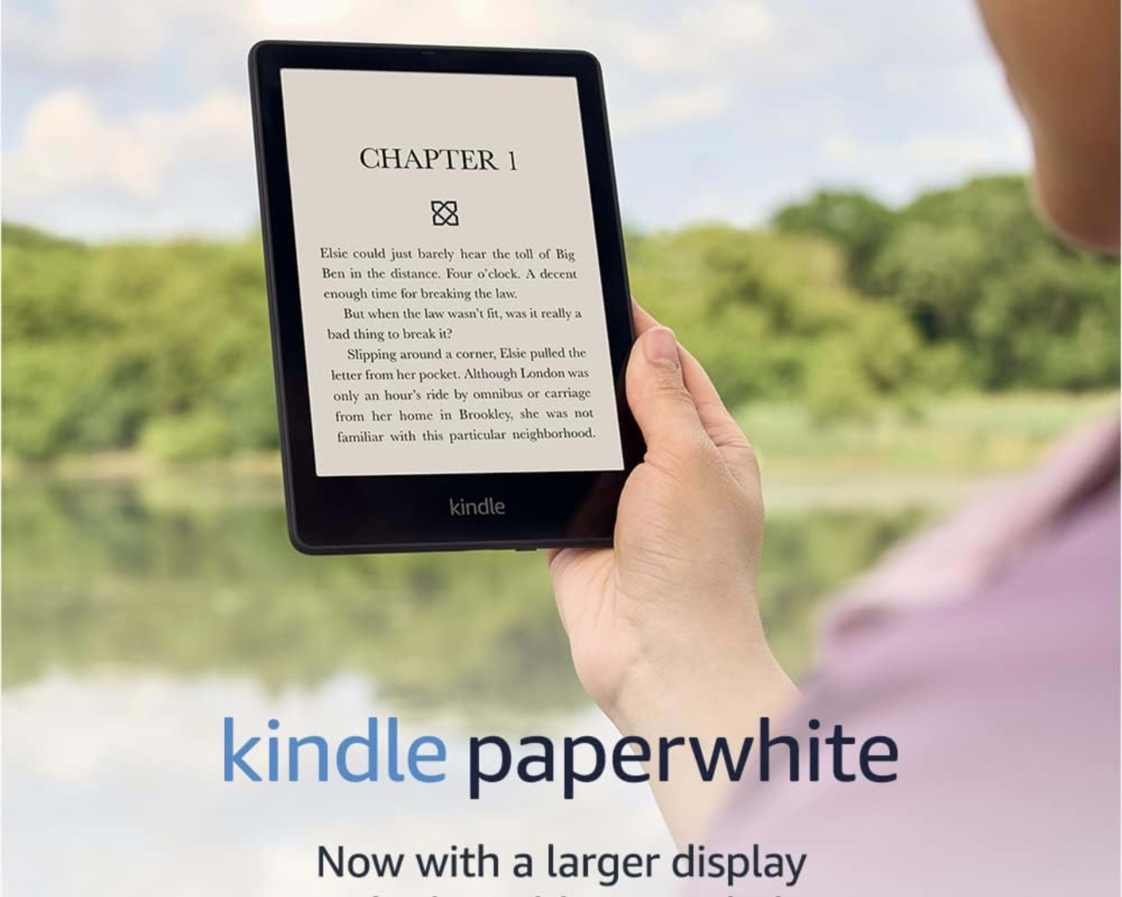 Kindle Paperwhite (8 GB) – 6.8" display and adjustable warm light – Black