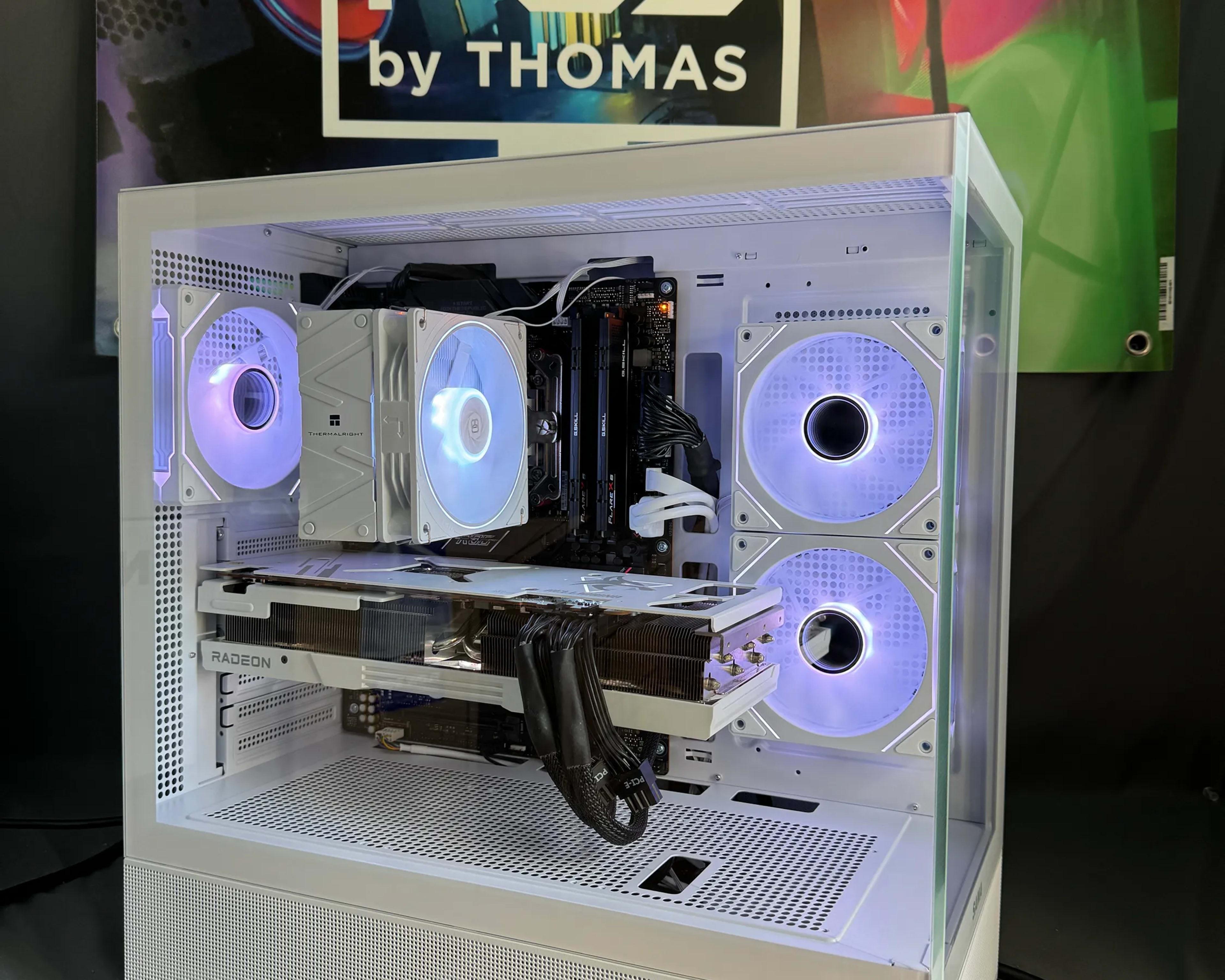 RTX 7900XTX Whiteout GAMING PC Ryzen 9 7900x