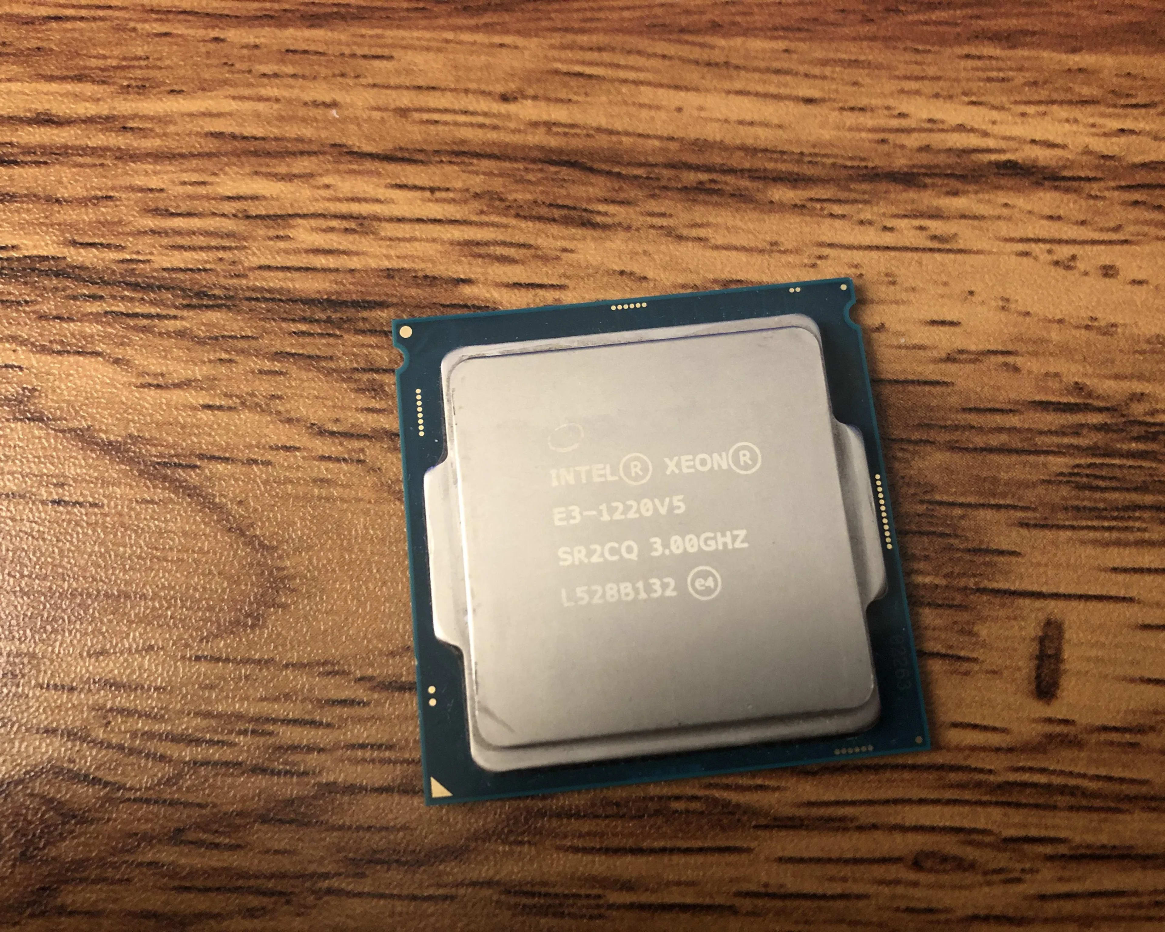 Intel Xeon E3-1220 V5 (Core i5-6600 Equivalent) RELISTING