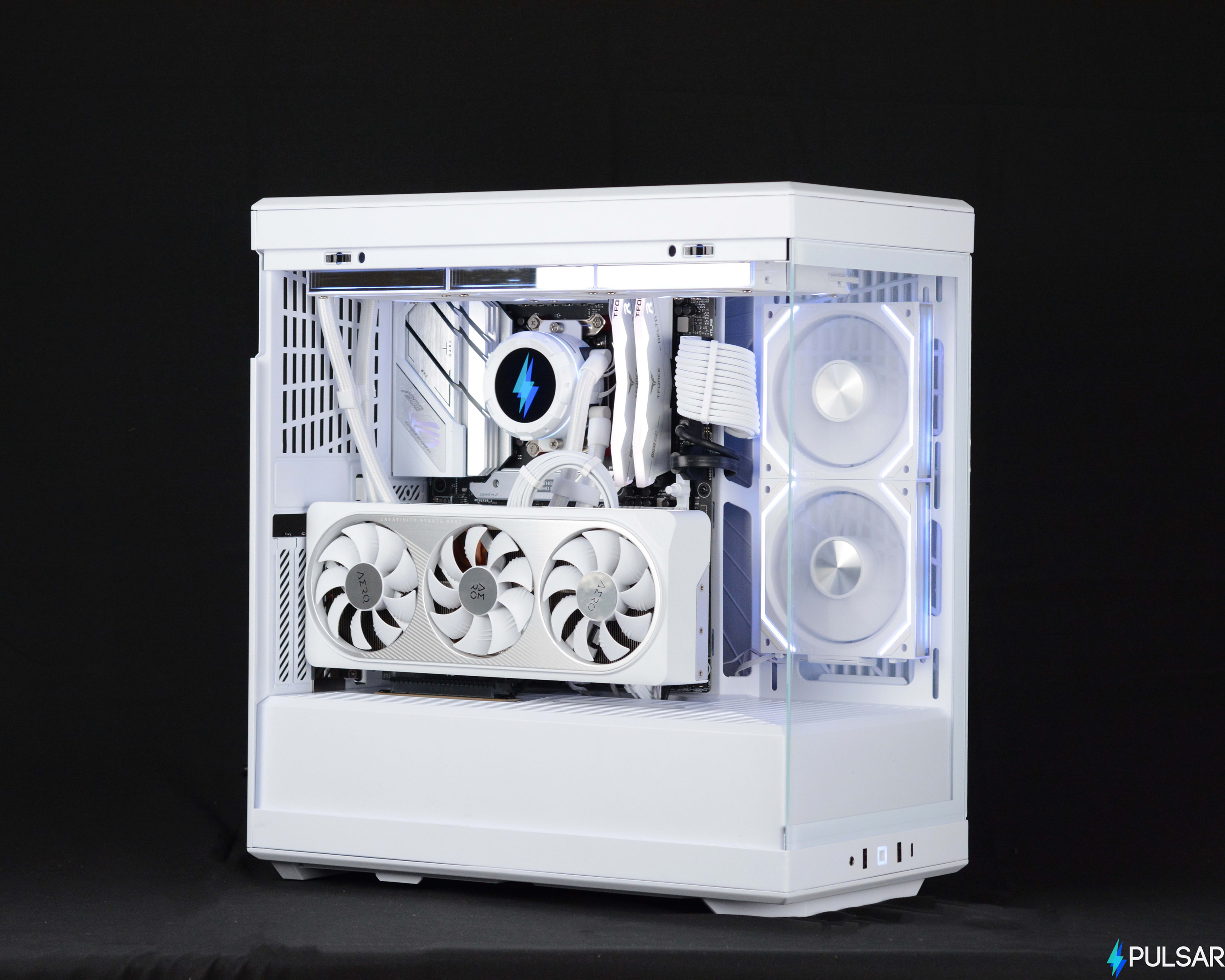 🧊❄️ Polar: 1440p/4k Streaming and Gaming PC |  RTX 4070 TI, Ryzen 7, 32GB DDR5, 2TB SSD, WiFI