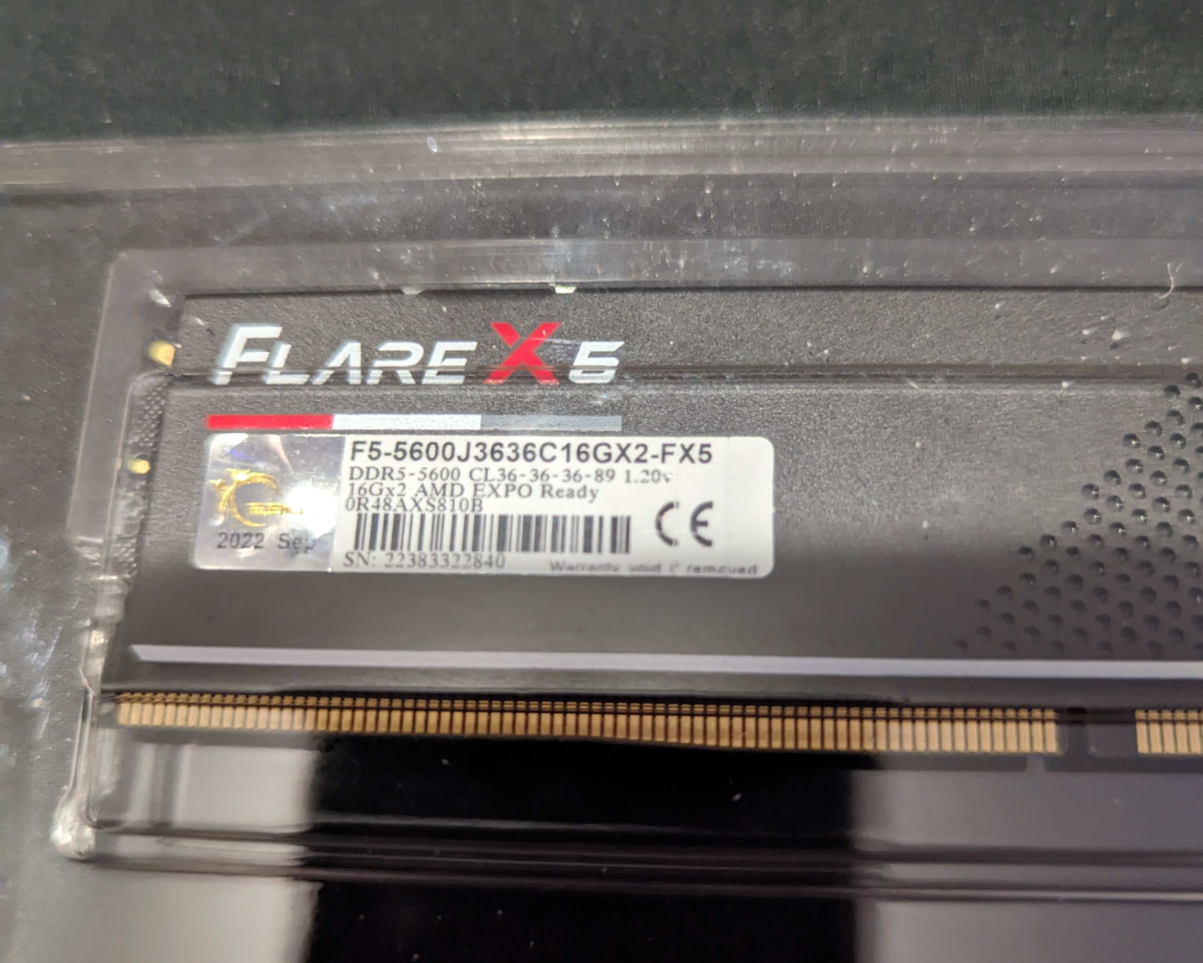 G.Skill Flare X 5 32GB 5600 DDR5