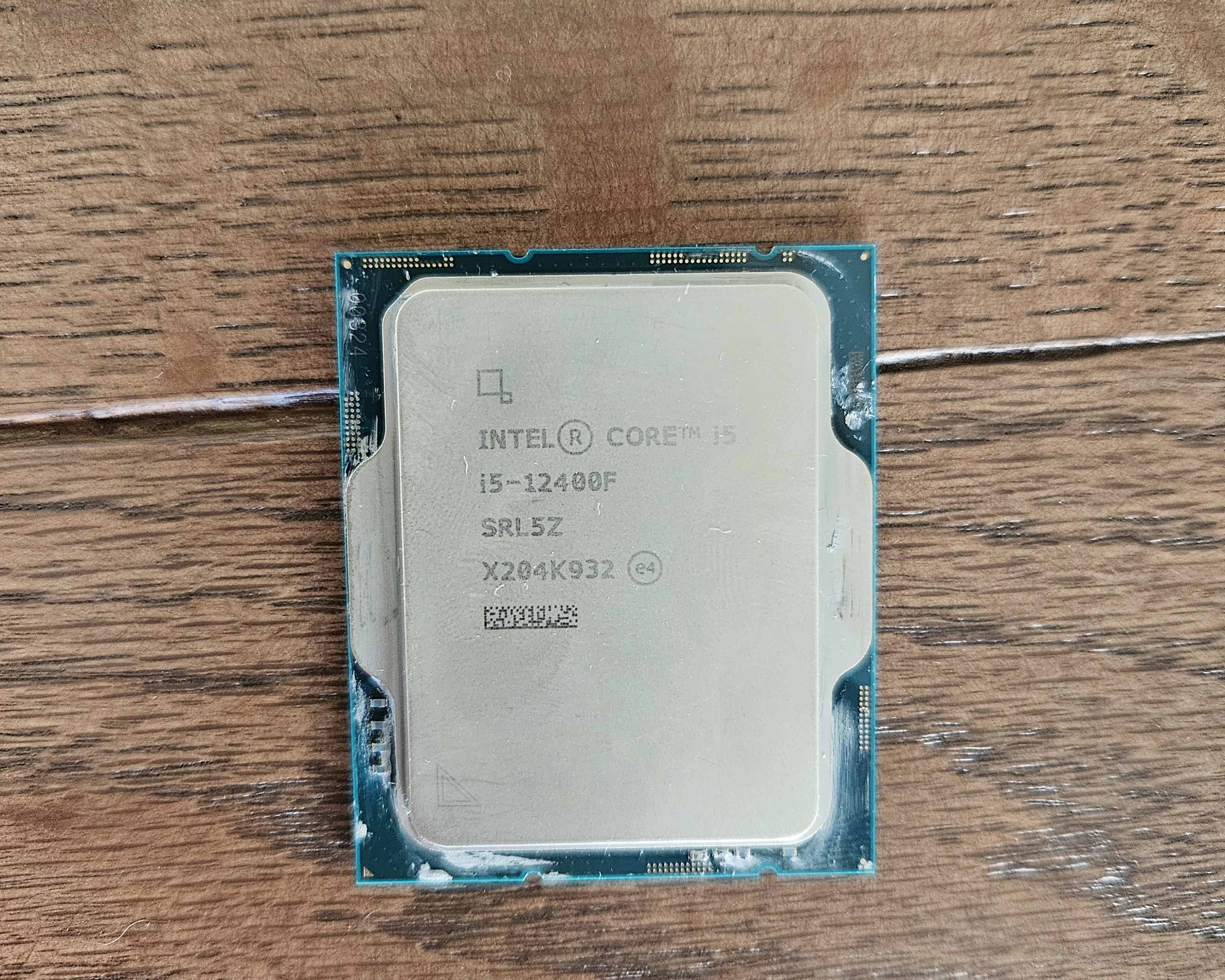 Intel i5 12400f CPU