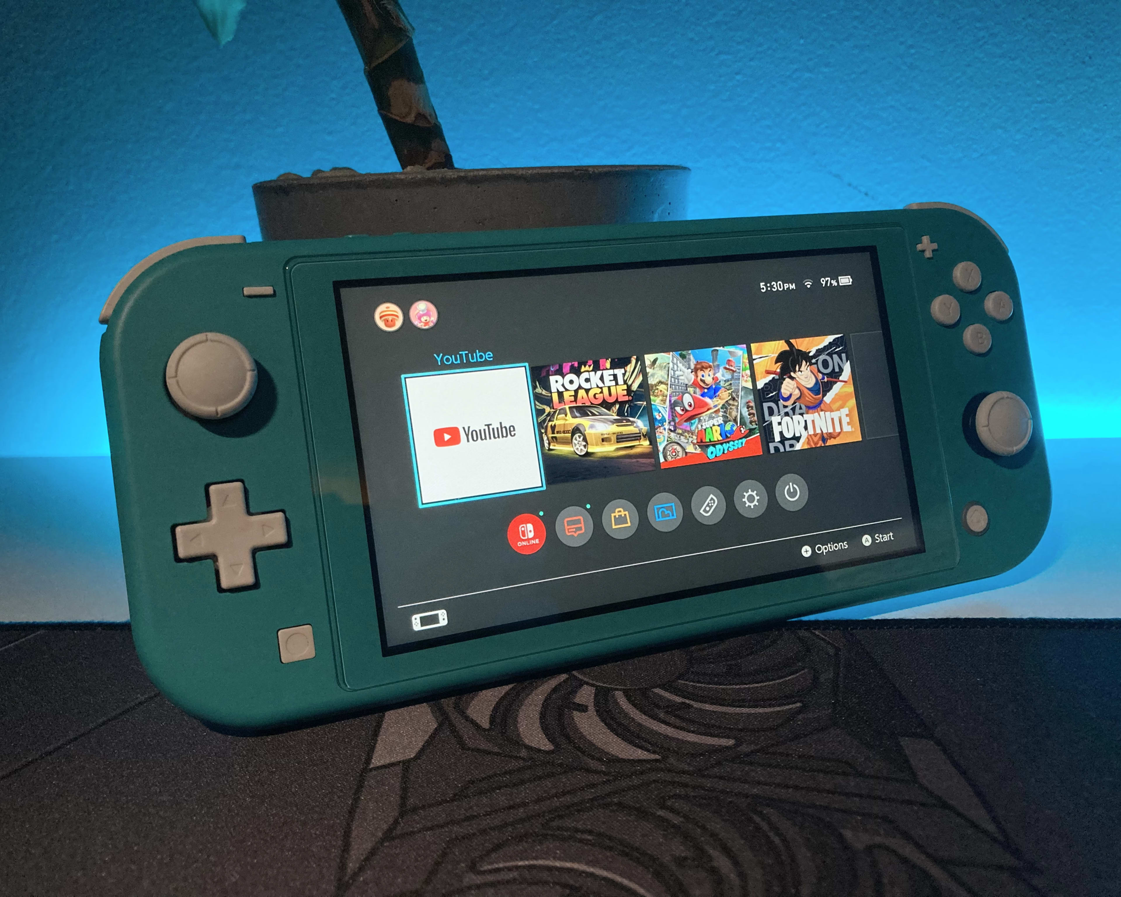 Turquoise Nintendo Switch Lite