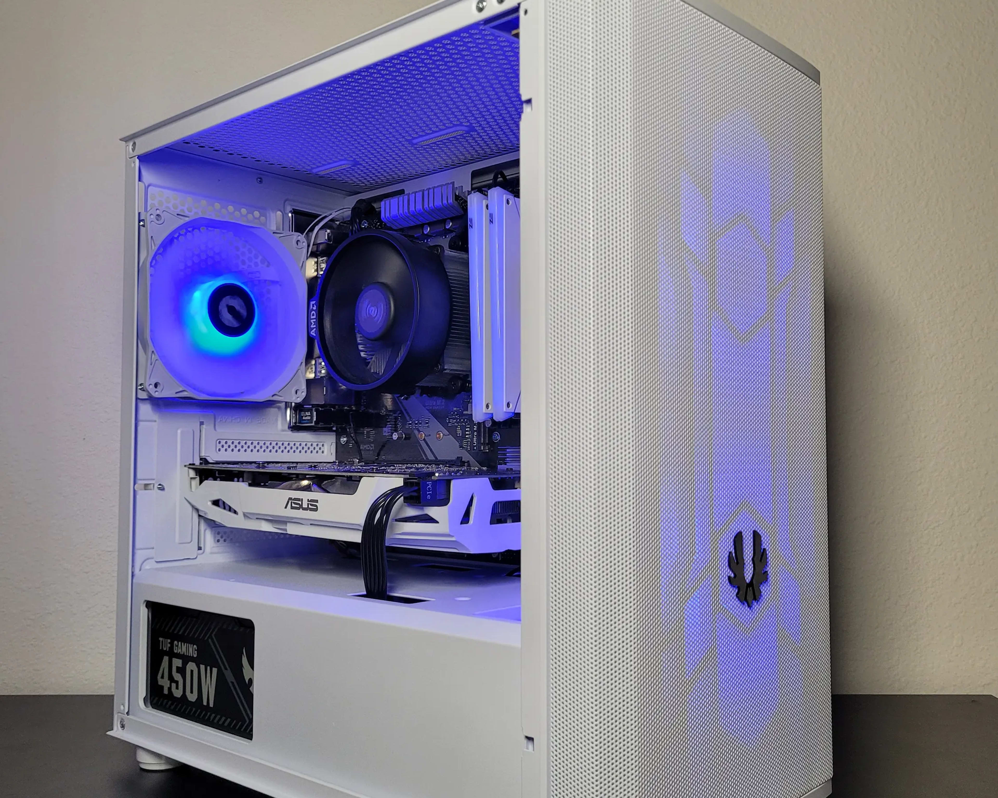 Entry White Gaming PC // Ryzen 7 1700 // GTX 1060 6GB // 16GB DDR4 // 1TB SSD // WI-FI