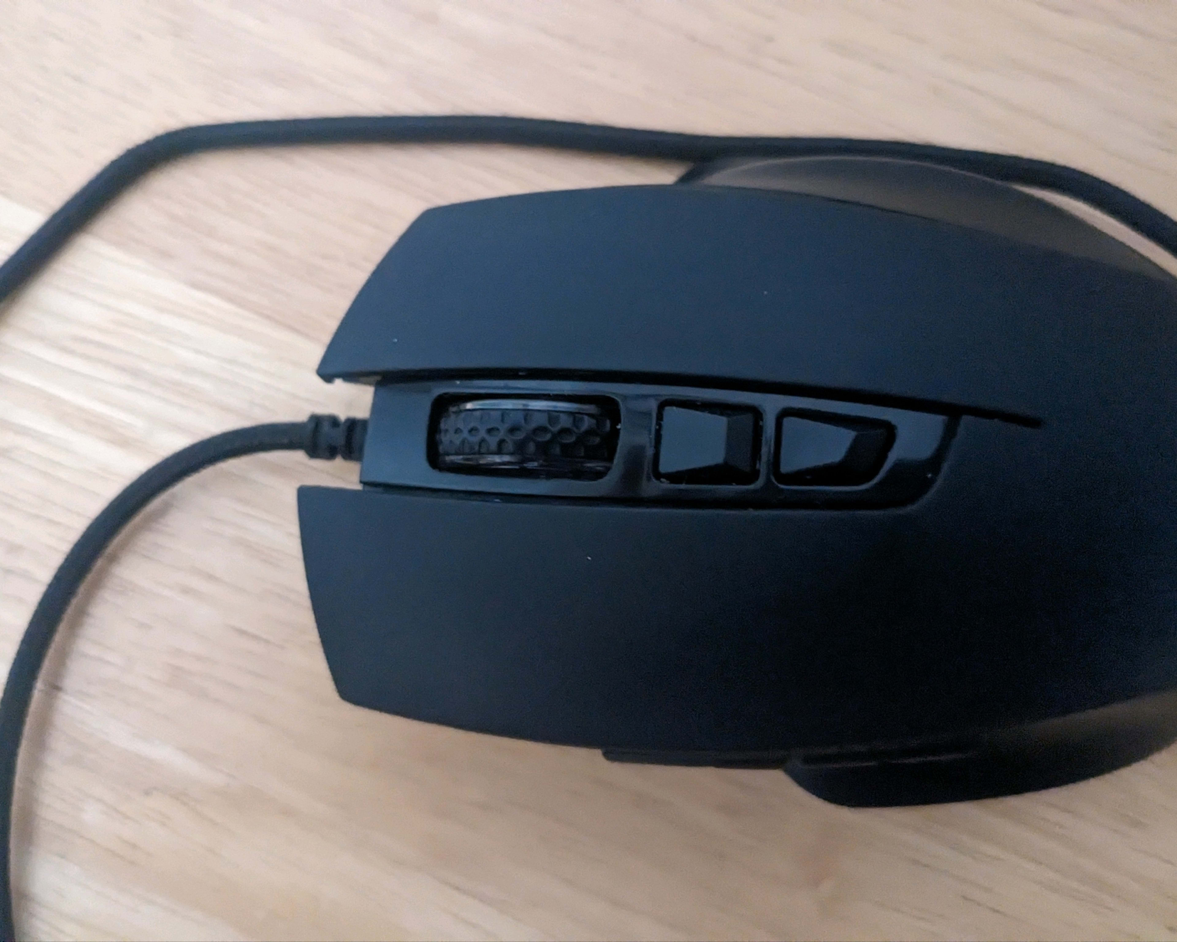 Wired Mouse With Side Buttons