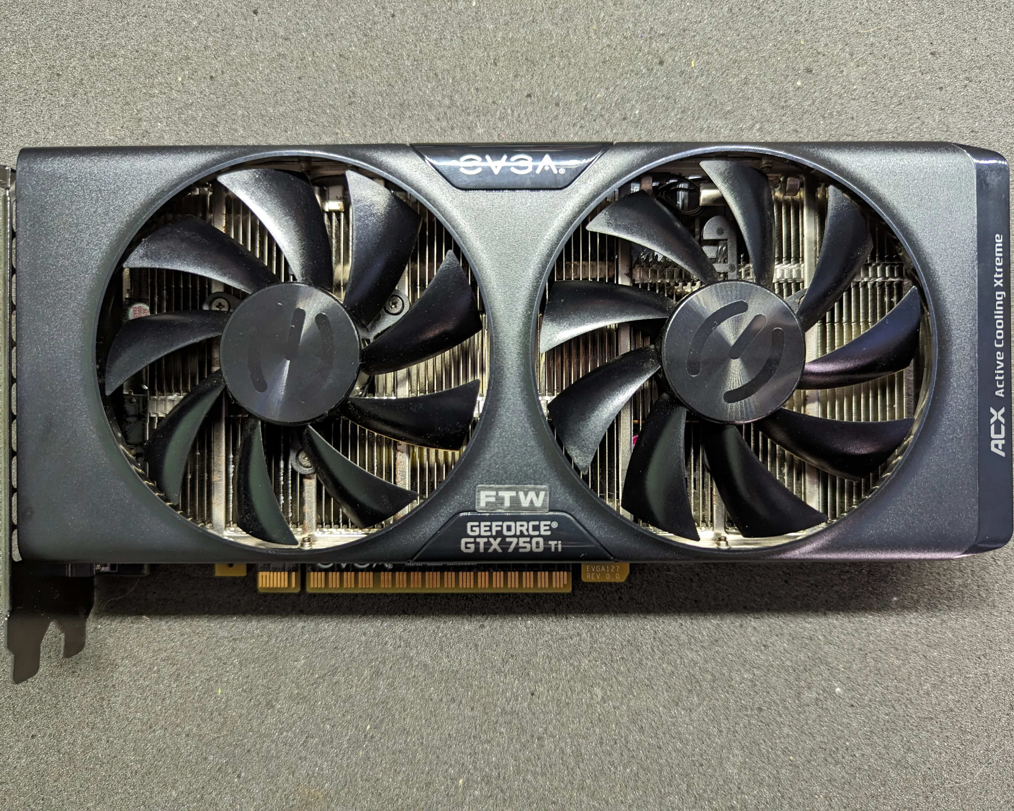 EVGA GTX 750 Ti FTW 2GB GDDR5