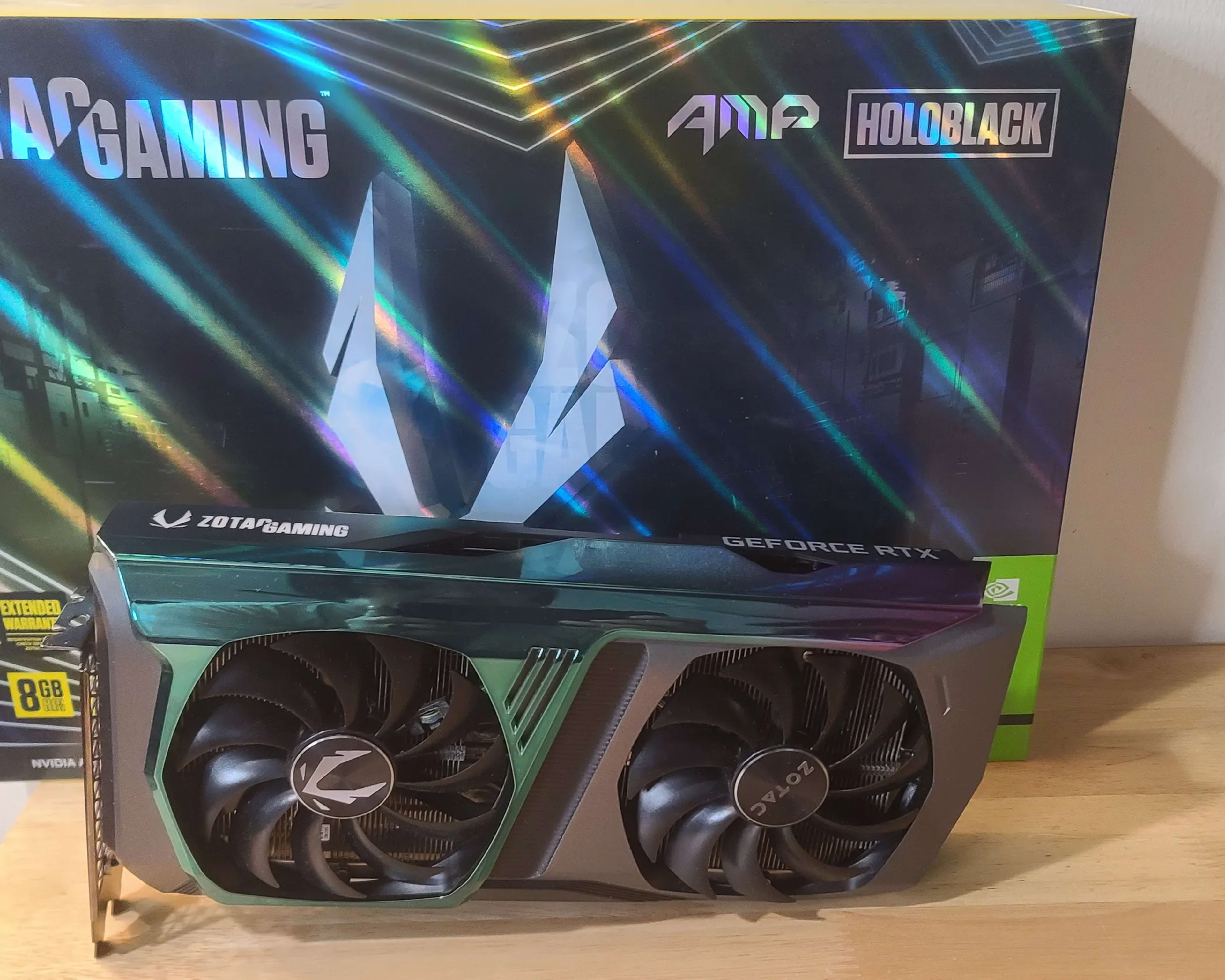 Zotac Nvidia RTX 3070 8GB Amp Holo Twin Fan Graphics Card