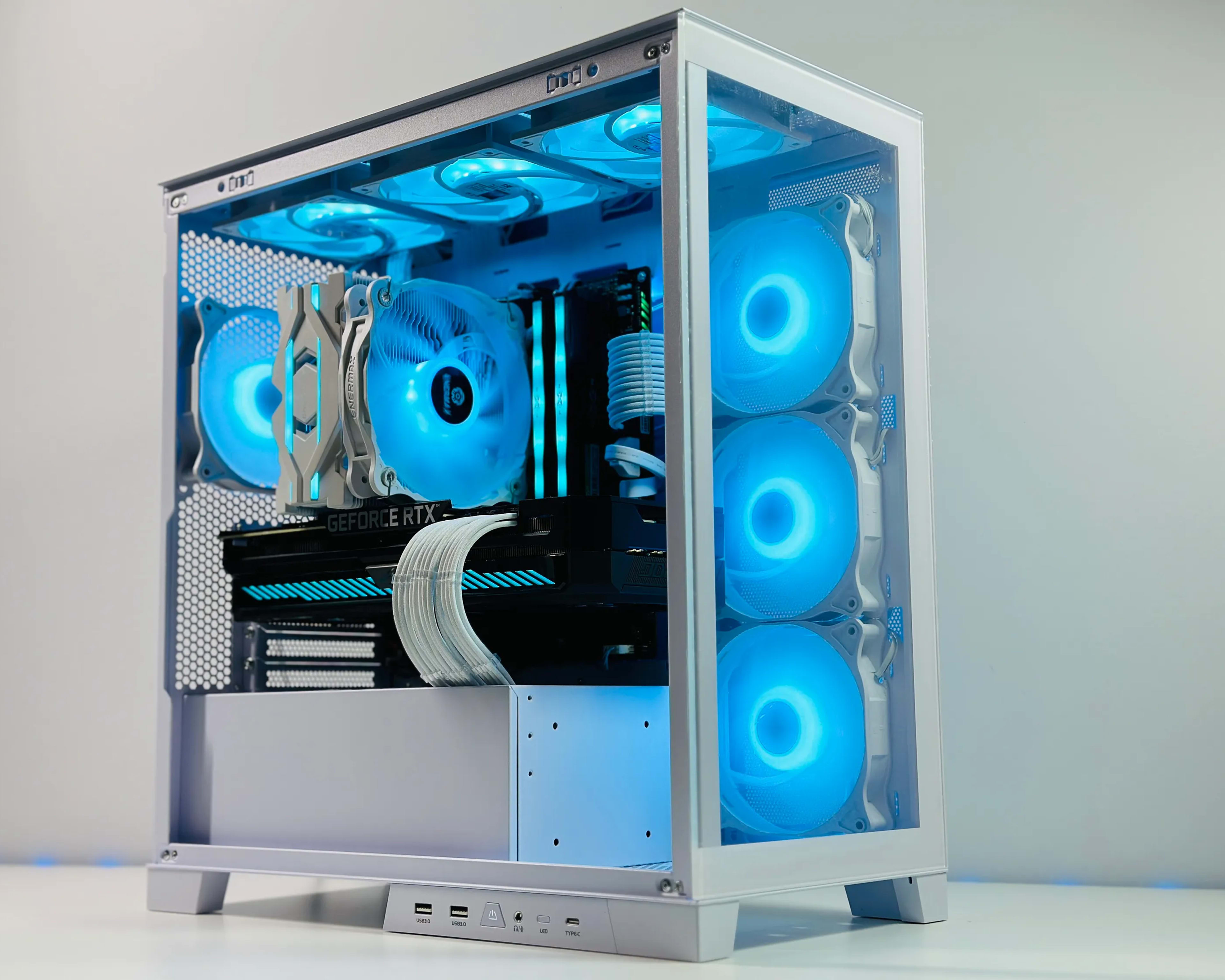 Iceberg🧊 Gaming PC❄️Nvidia RTX 3070 Ti 8GB❄️Intel 12400F 6 core❄️16GB DDR4❄️1TB NVME