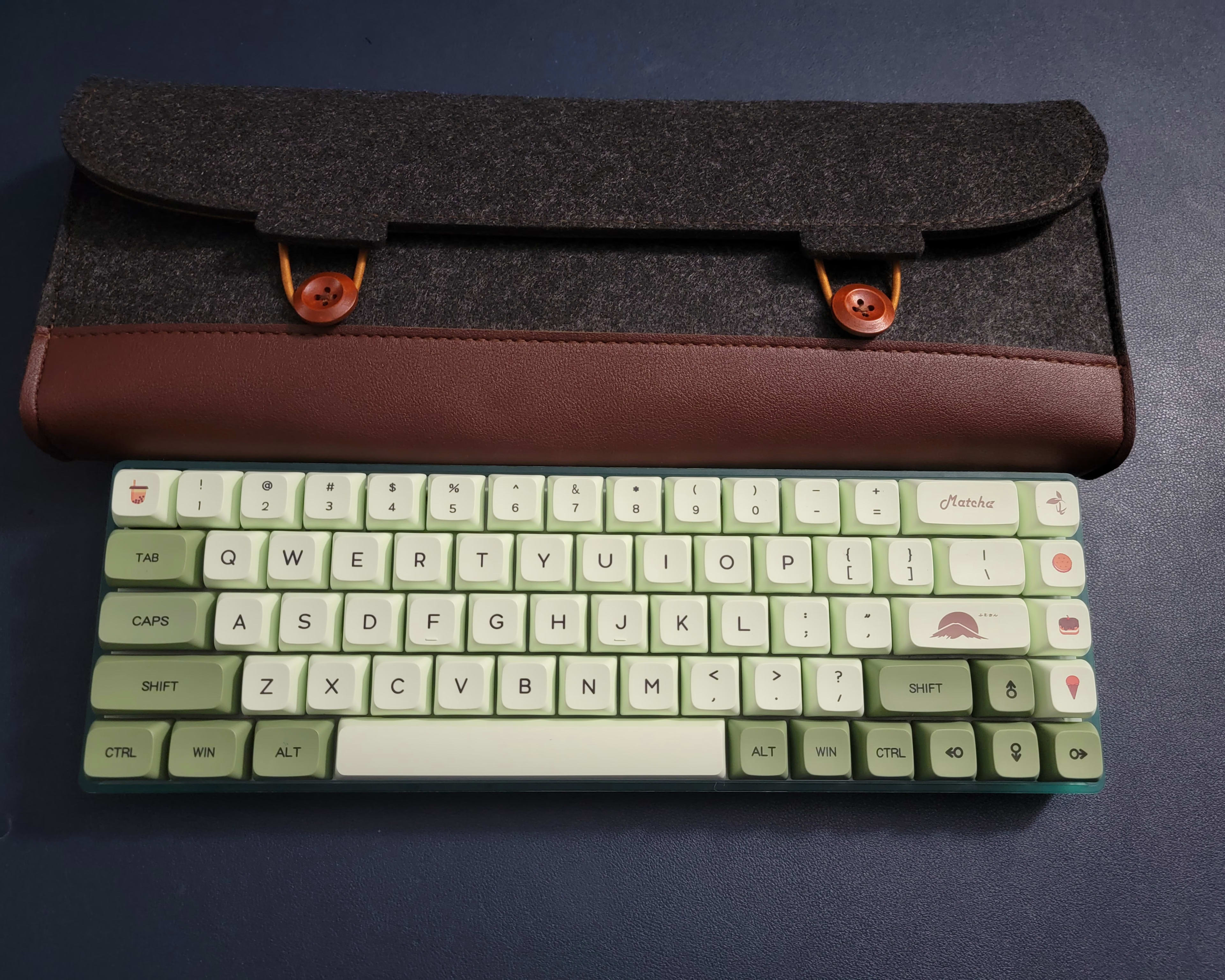 Matcha: 65% Custom Mechanical Keyboard