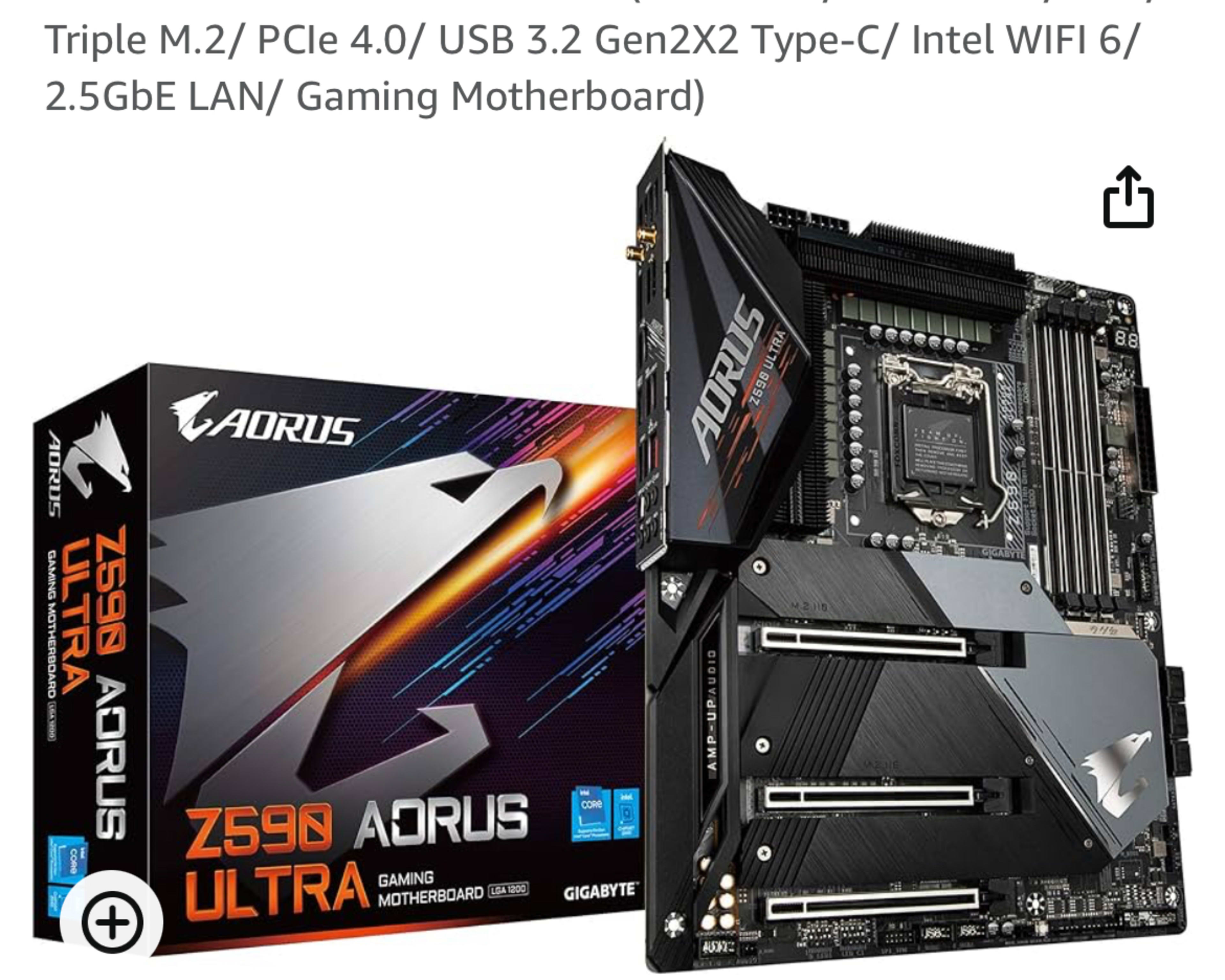 GIGABYTE Z590 AORUS ULTRA