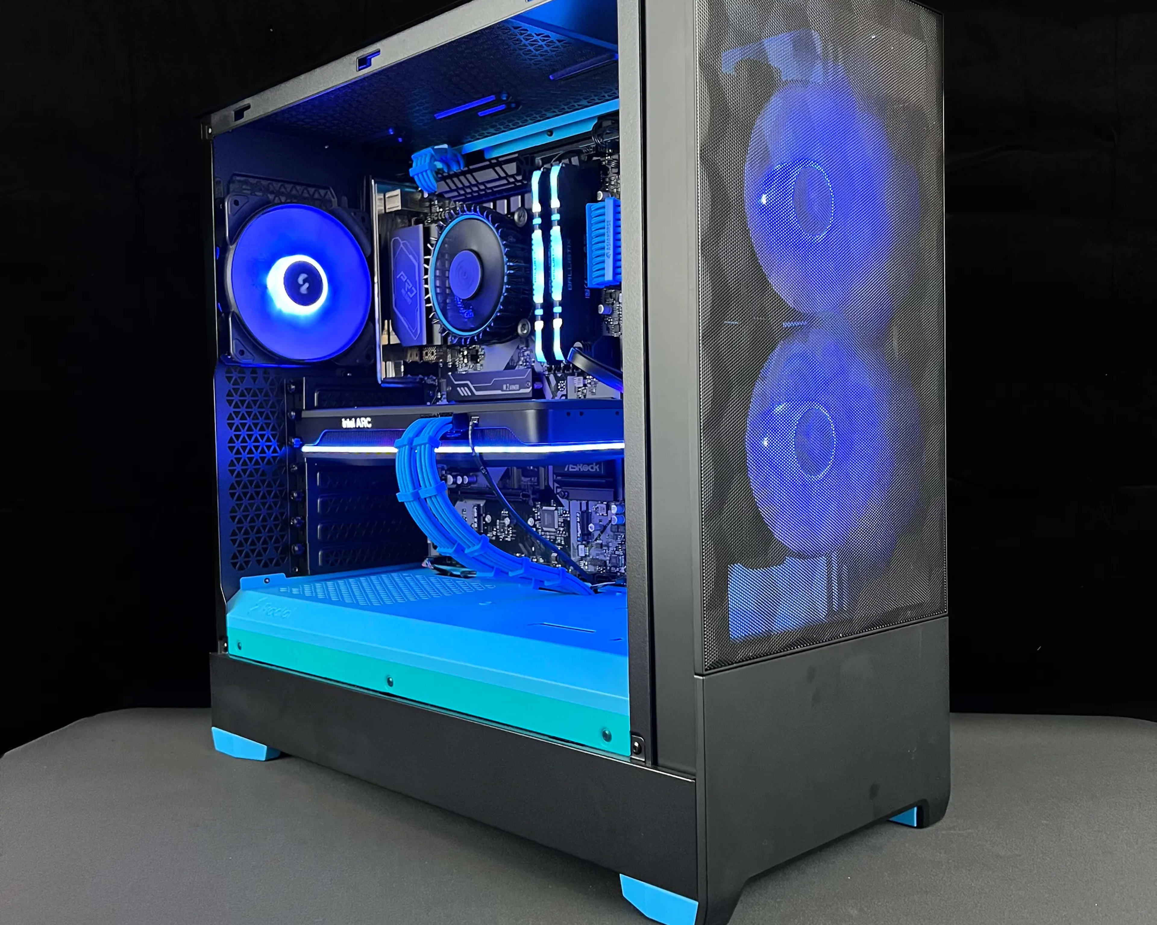 Intel Blue Mid-Range Gaming PC | i5-12400 | Arc LE A770