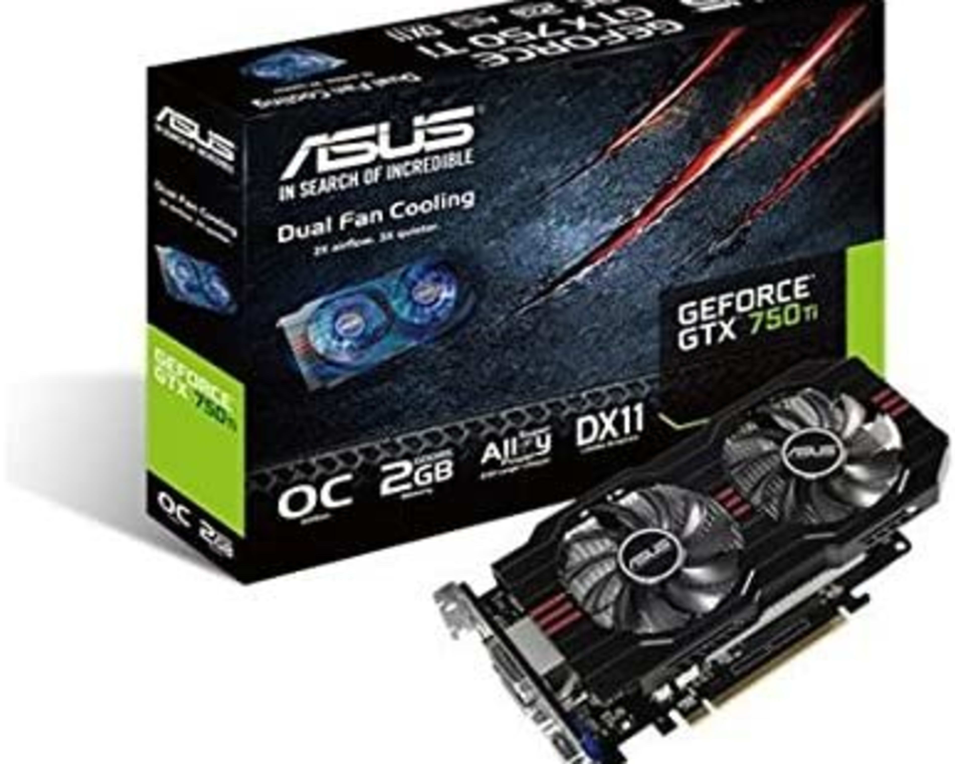 ASUS GeForce GTX 750Ti GDDR5 2GB Graphics Card GTX750TI-OC-2GD5