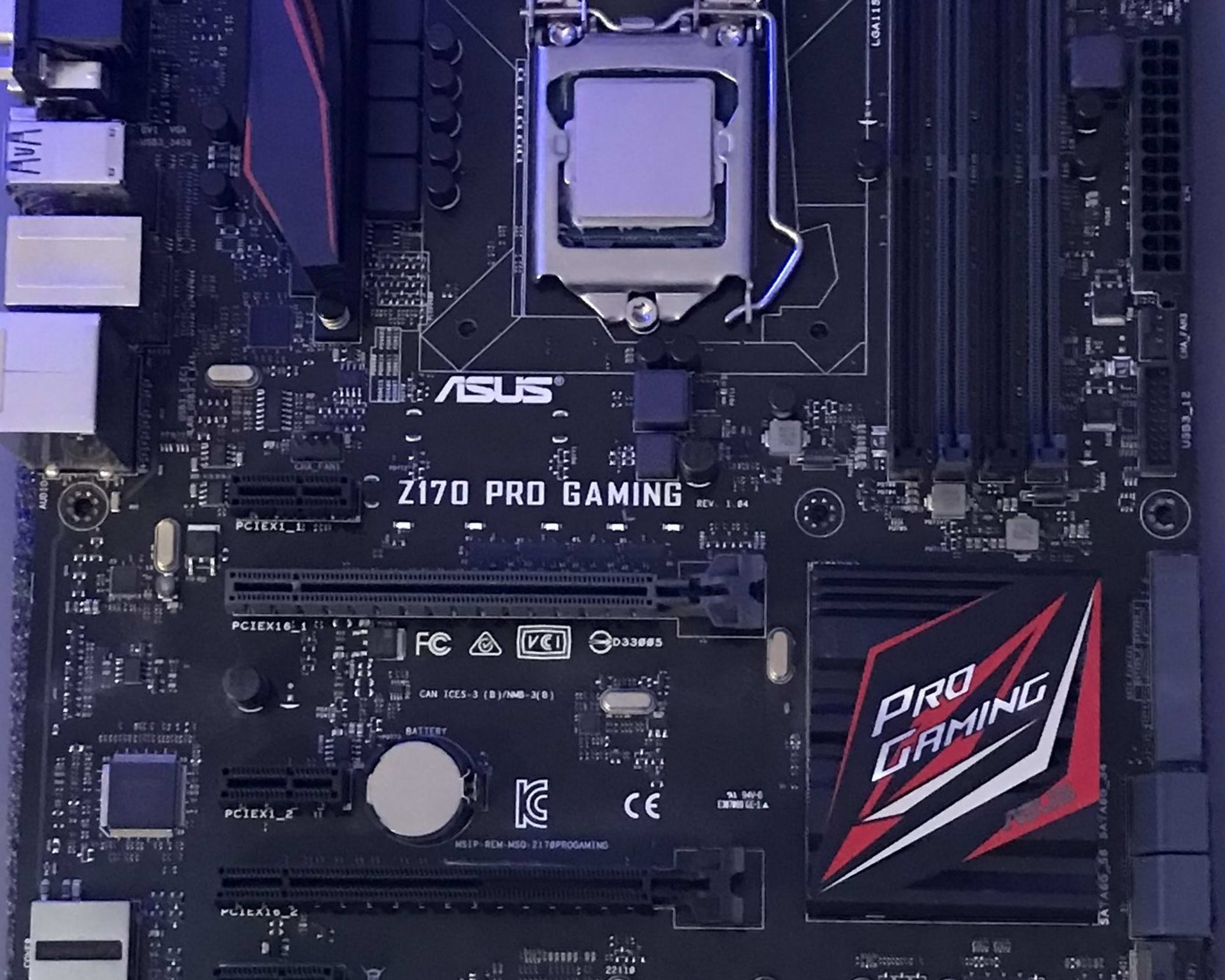 CPU,Mobo and Ram combo Intel i76700k ASUS z170pro gaming & 16gb Trident Z ddr4 3400