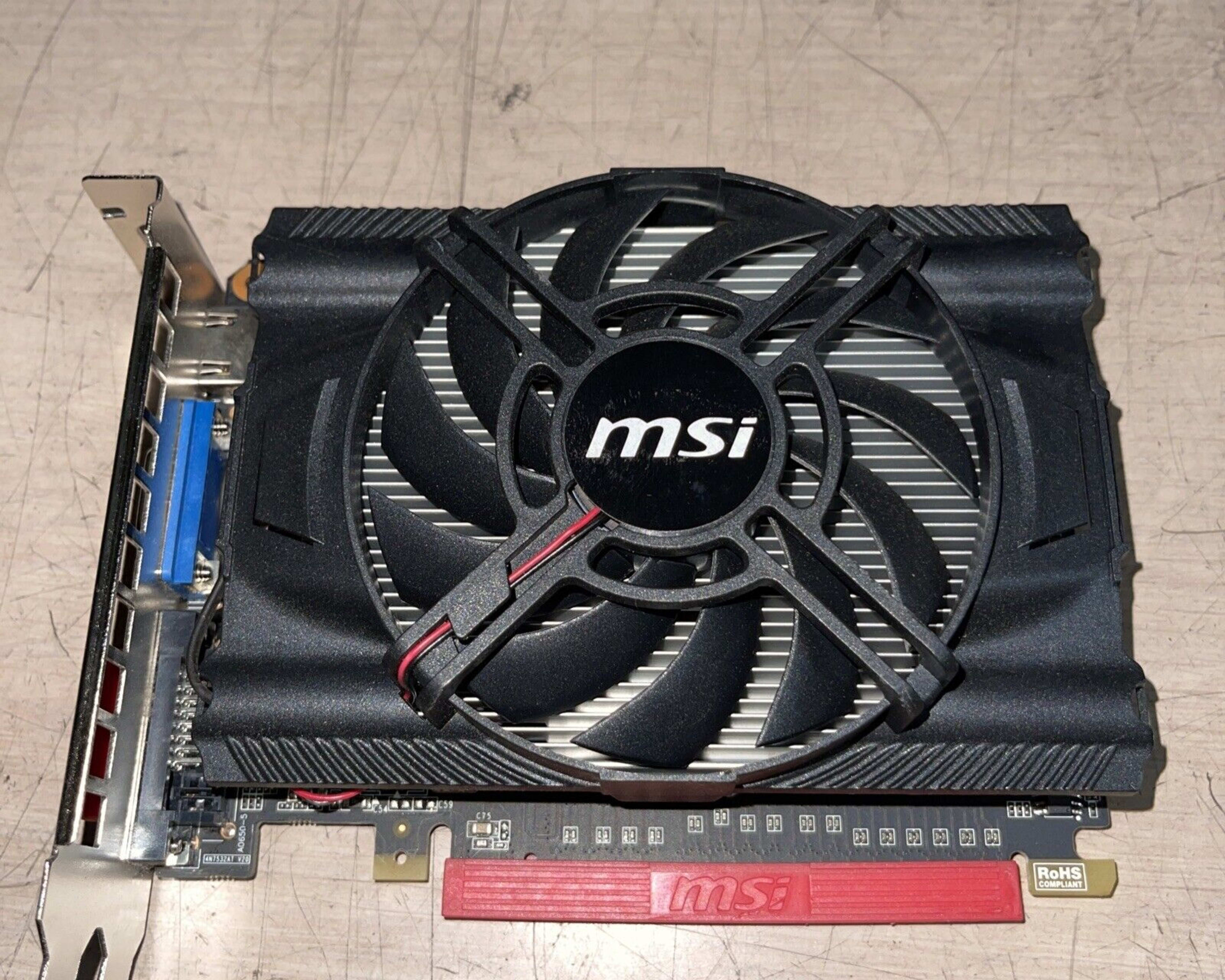 MSI NVIDIA GeForce GTX 650 (N650-MD1GD5?OC) 1gb GDDR5 HDMI