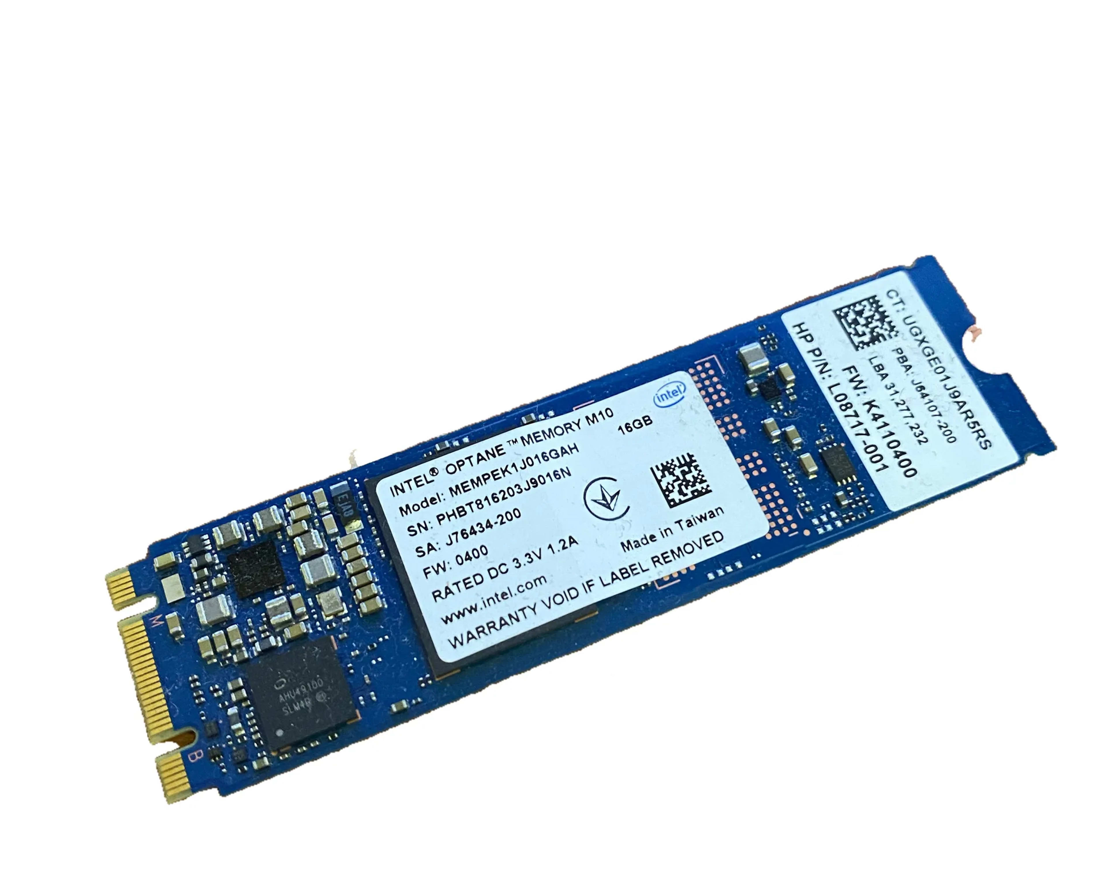 Intel OPTANE Memory M10 16GB NVMe PCI EXPRESS MEMPEK1J016GAH