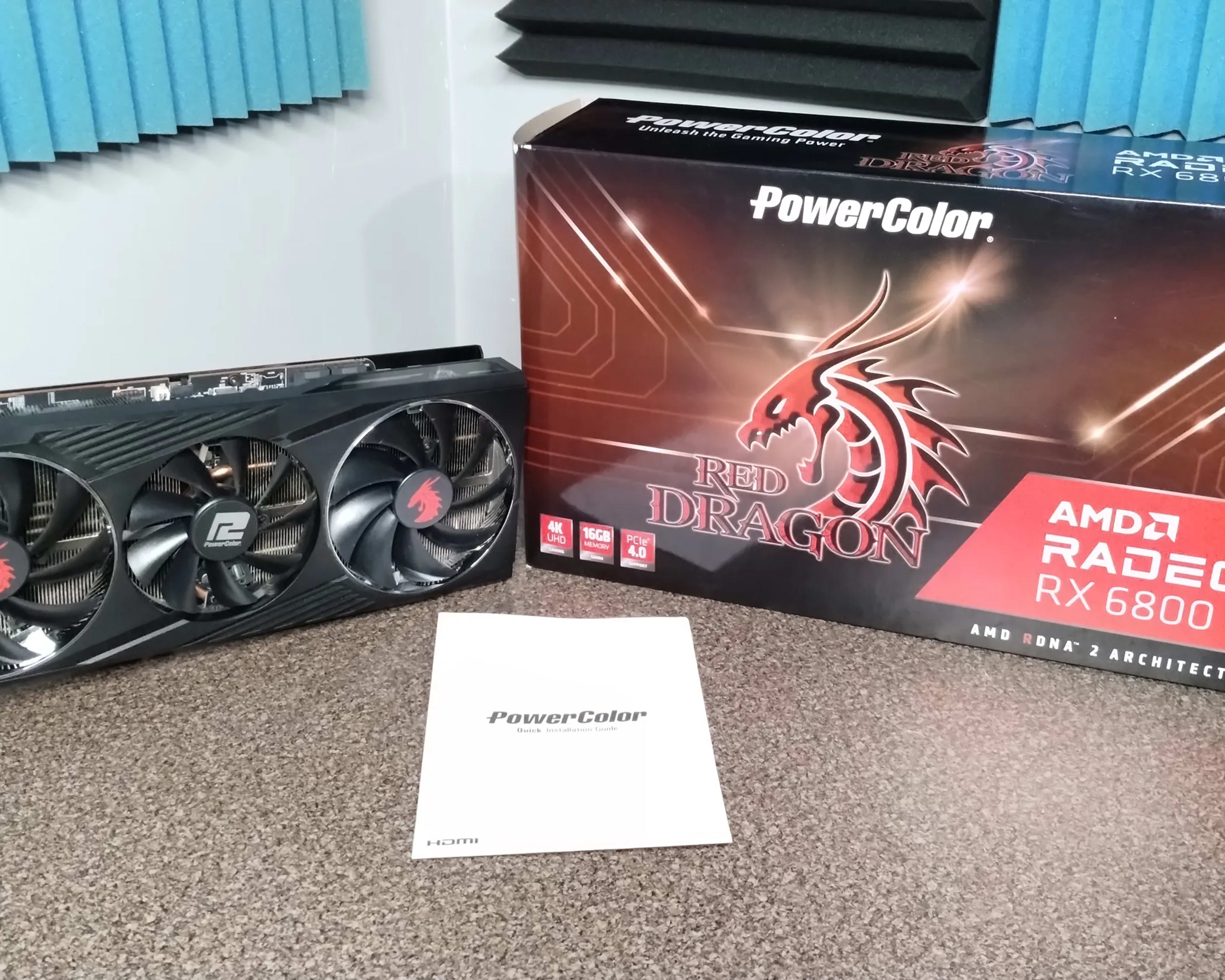 PowerColor RX 6800 Red Dragon edition 16GB Complete In Box