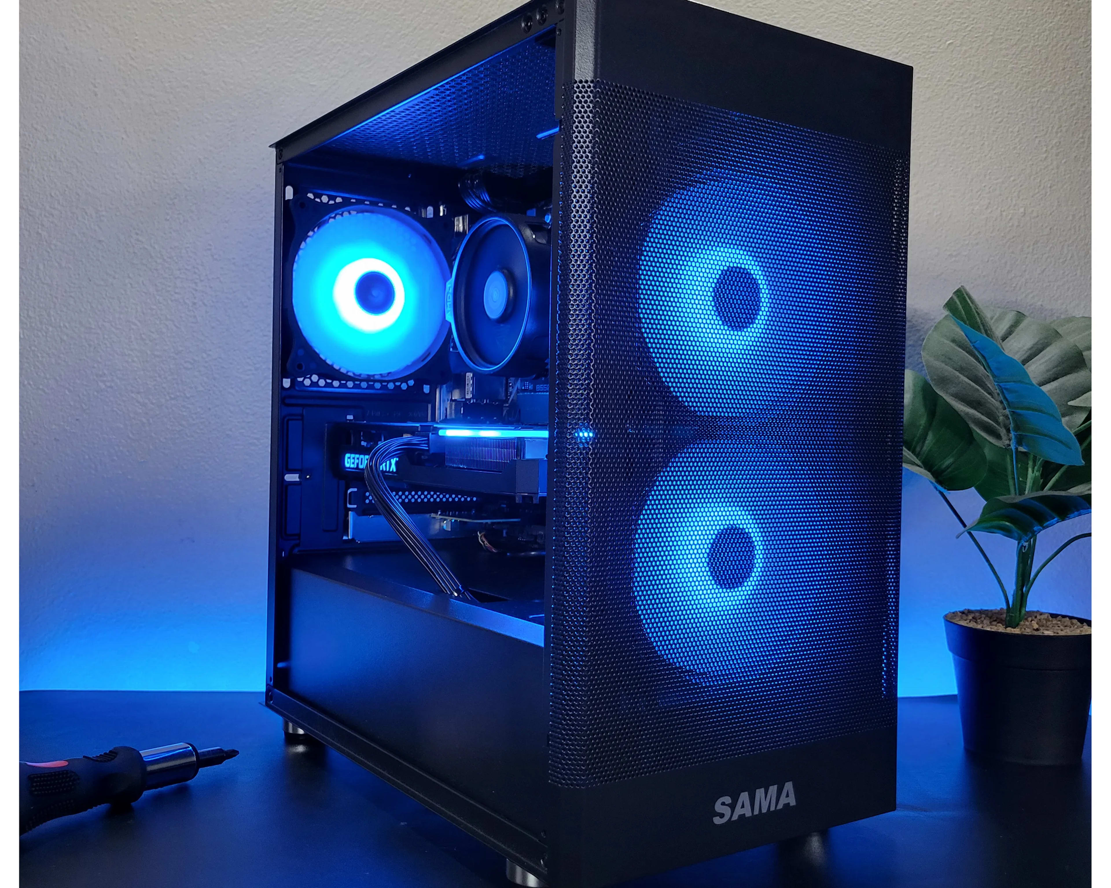 Provonto PC Gamer Blanc [AMD Ryzen 5 5500, NVIDIA GeForce RTX 3060