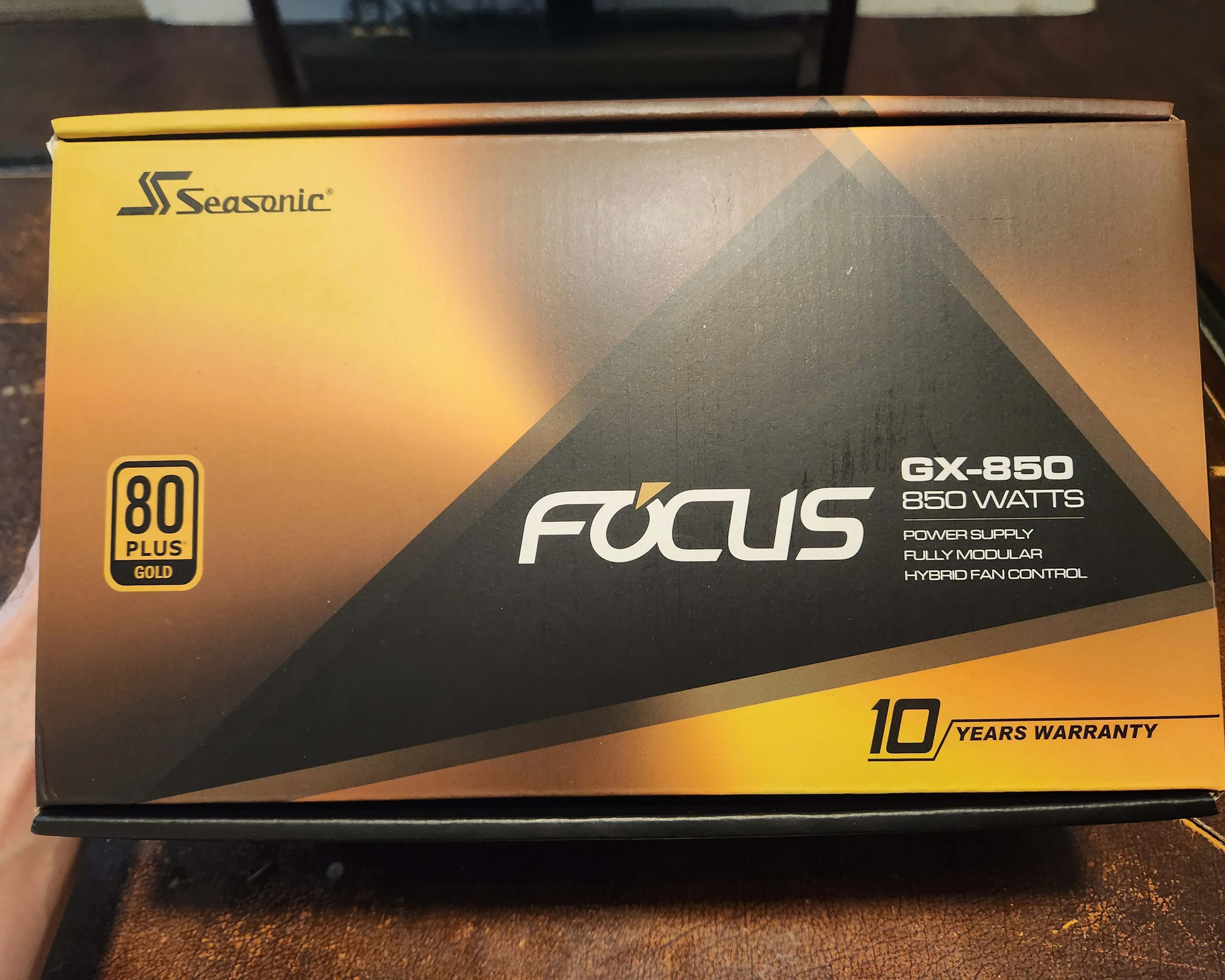 SeaSonic FOCUS GX 850 W 80+ Gold Certified Fully Modular ATX Power Supply