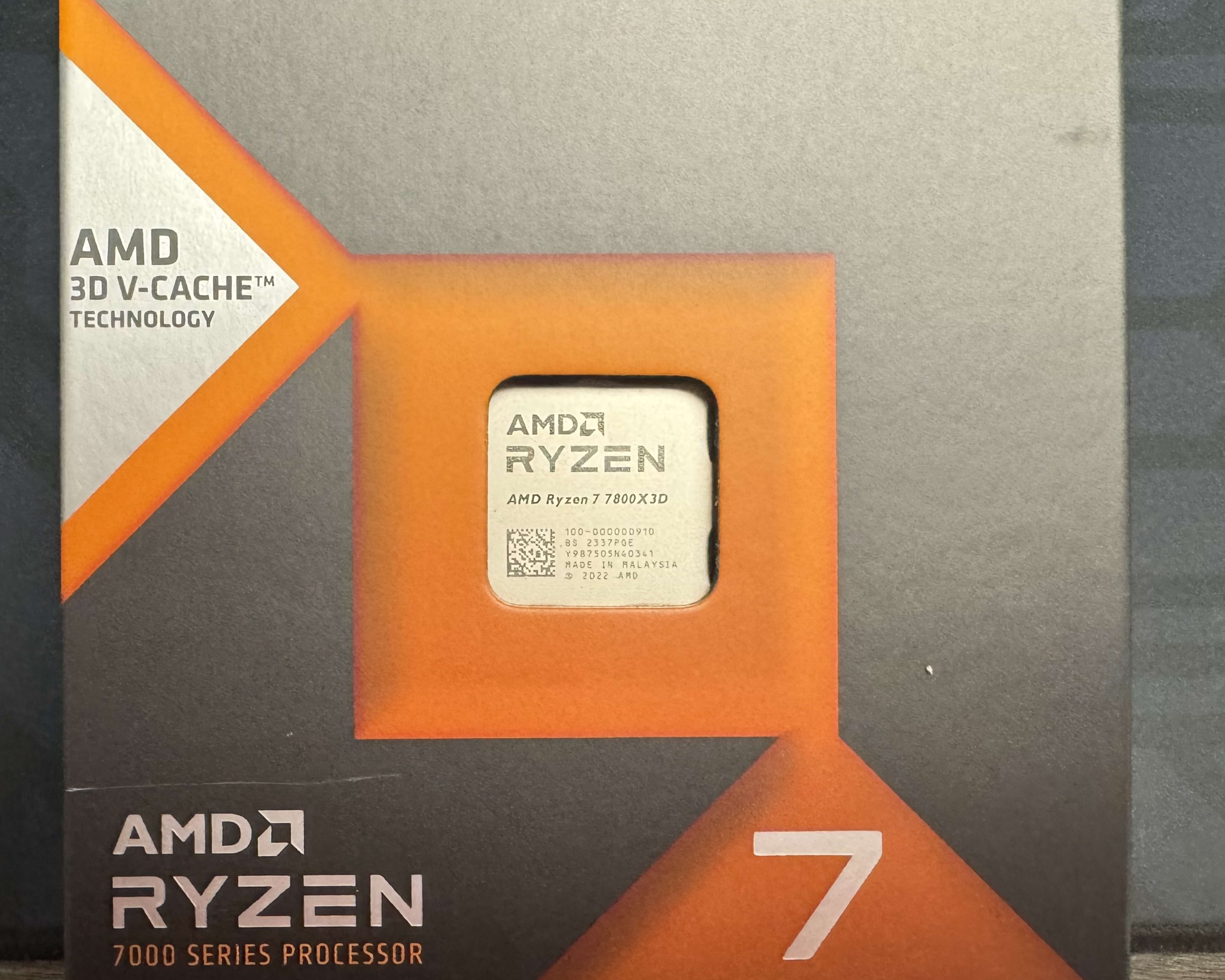 AMD Ryzen 7 7800X3D *New In Box*