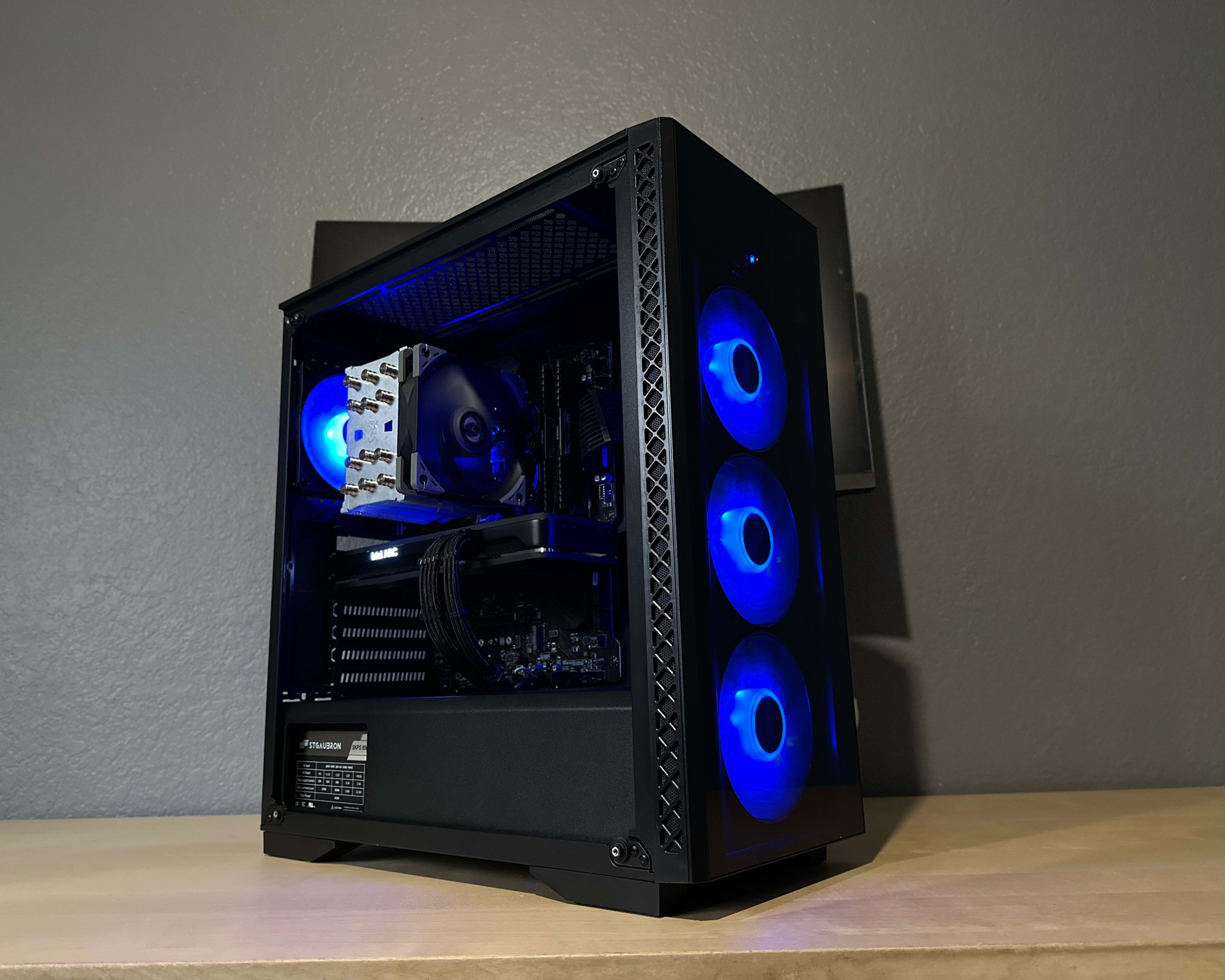 Stealth | 1080p Gaming/Esports/Streaming PC | Ryzen 5 3600x, Arc A750 8gb, 32gb DDR4, 1tb SSD