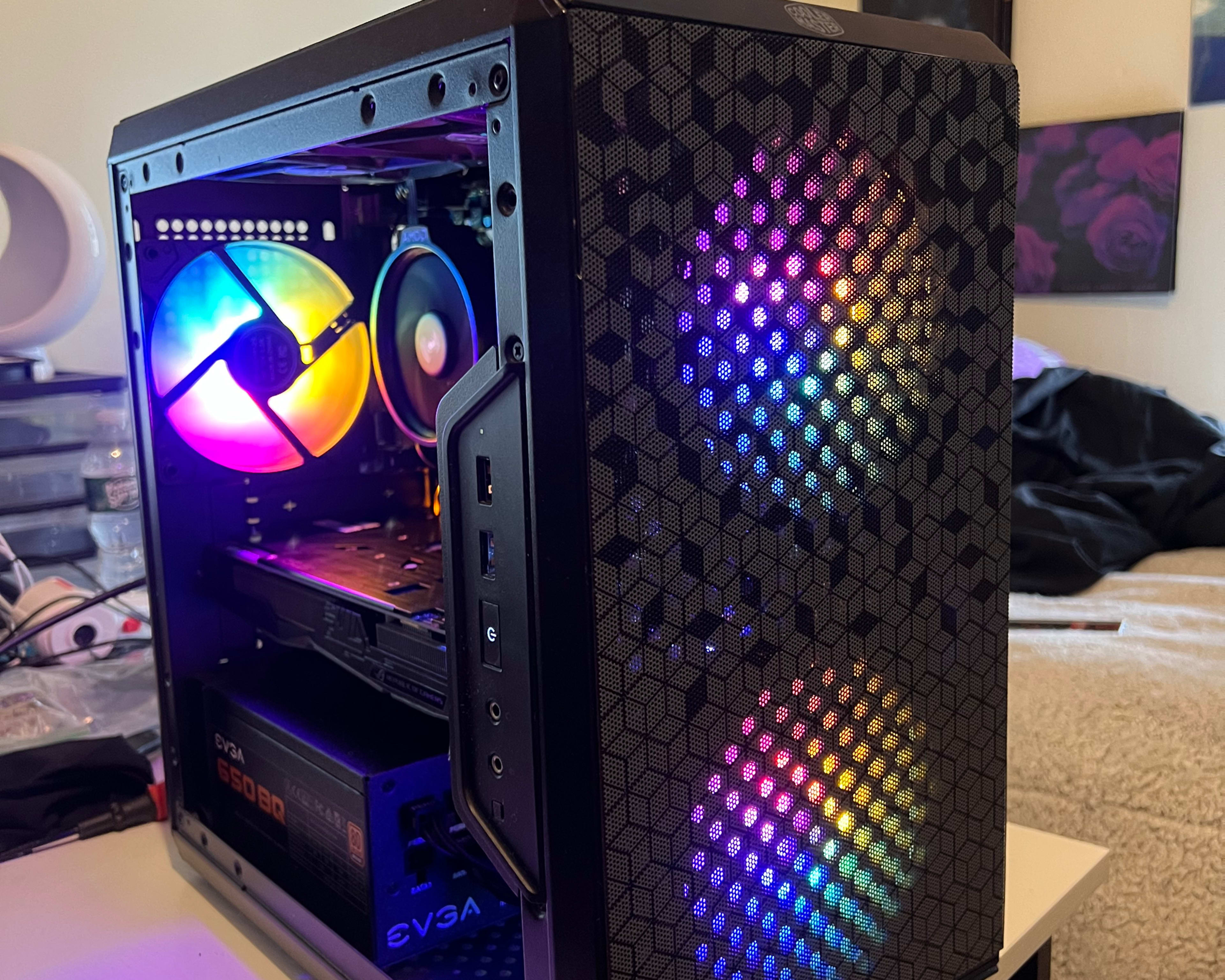 Mini Gaming PC | Ryzen 3 2200G | GTX Strix 1060 6GB | 16GB RAM | 512GB SSD | Windows 11 Pro