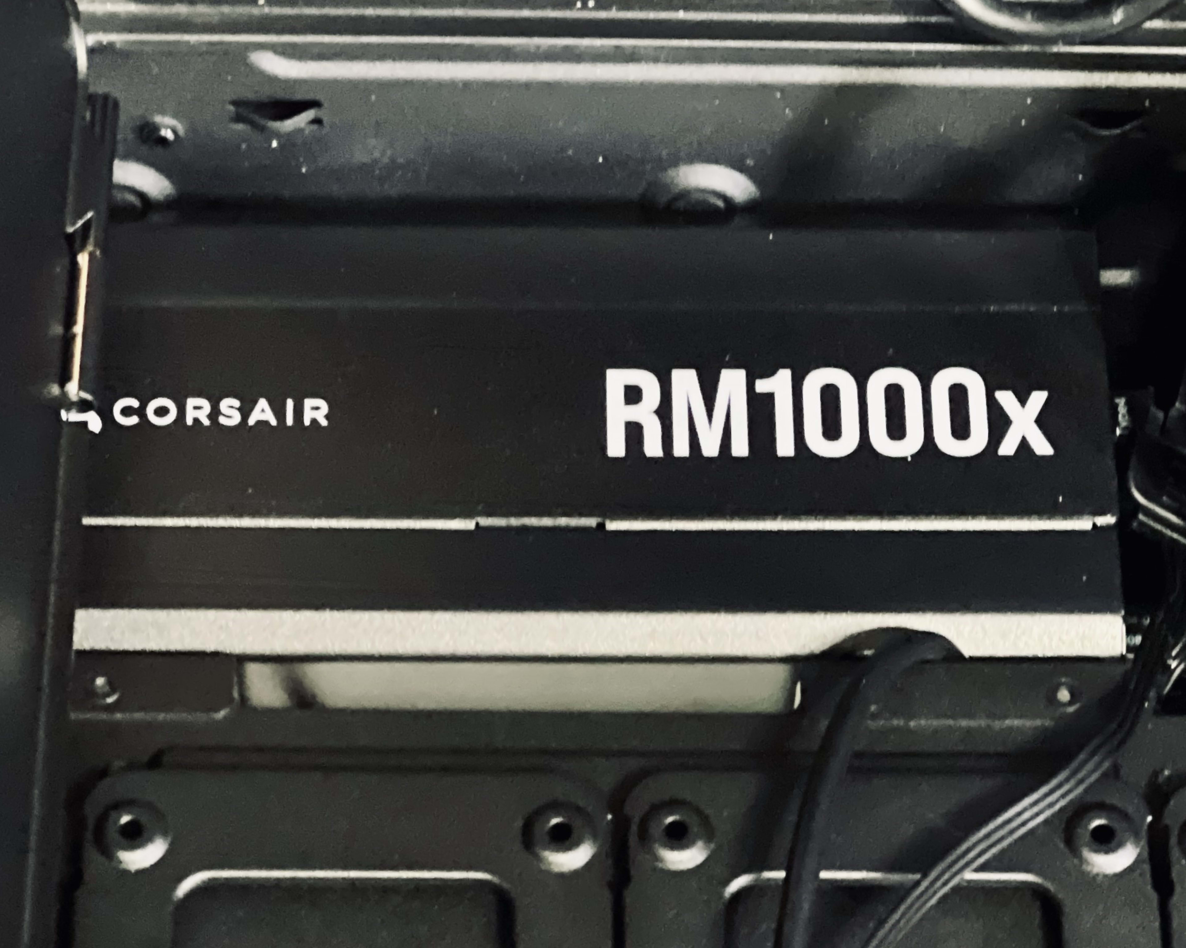 Corsair RM1000x (2021) Fully Modular ATX Power Supply - 80+ Gold