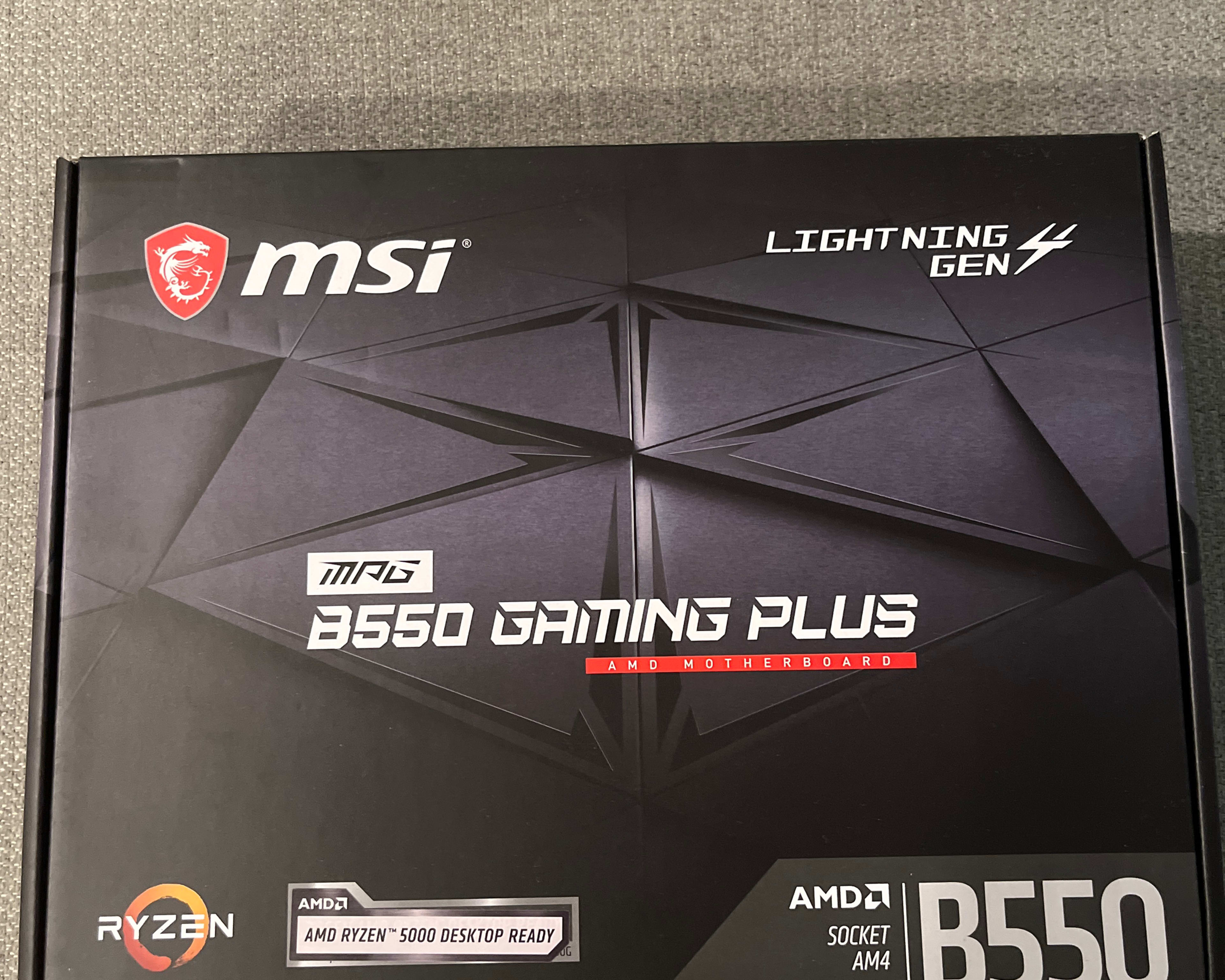 Msi b550 gaming plus 