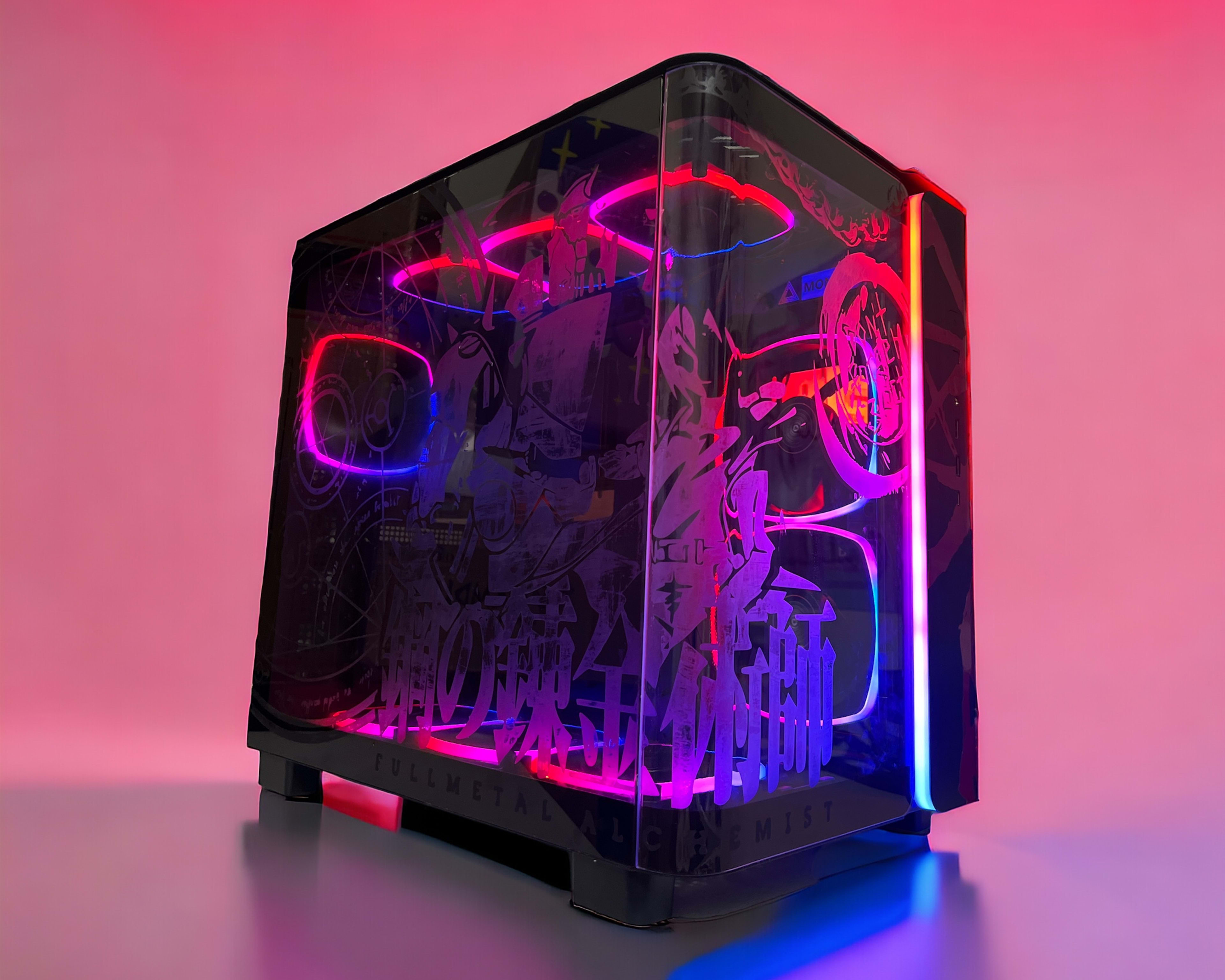 Full Metal Alchemist Themed Custom PC Case