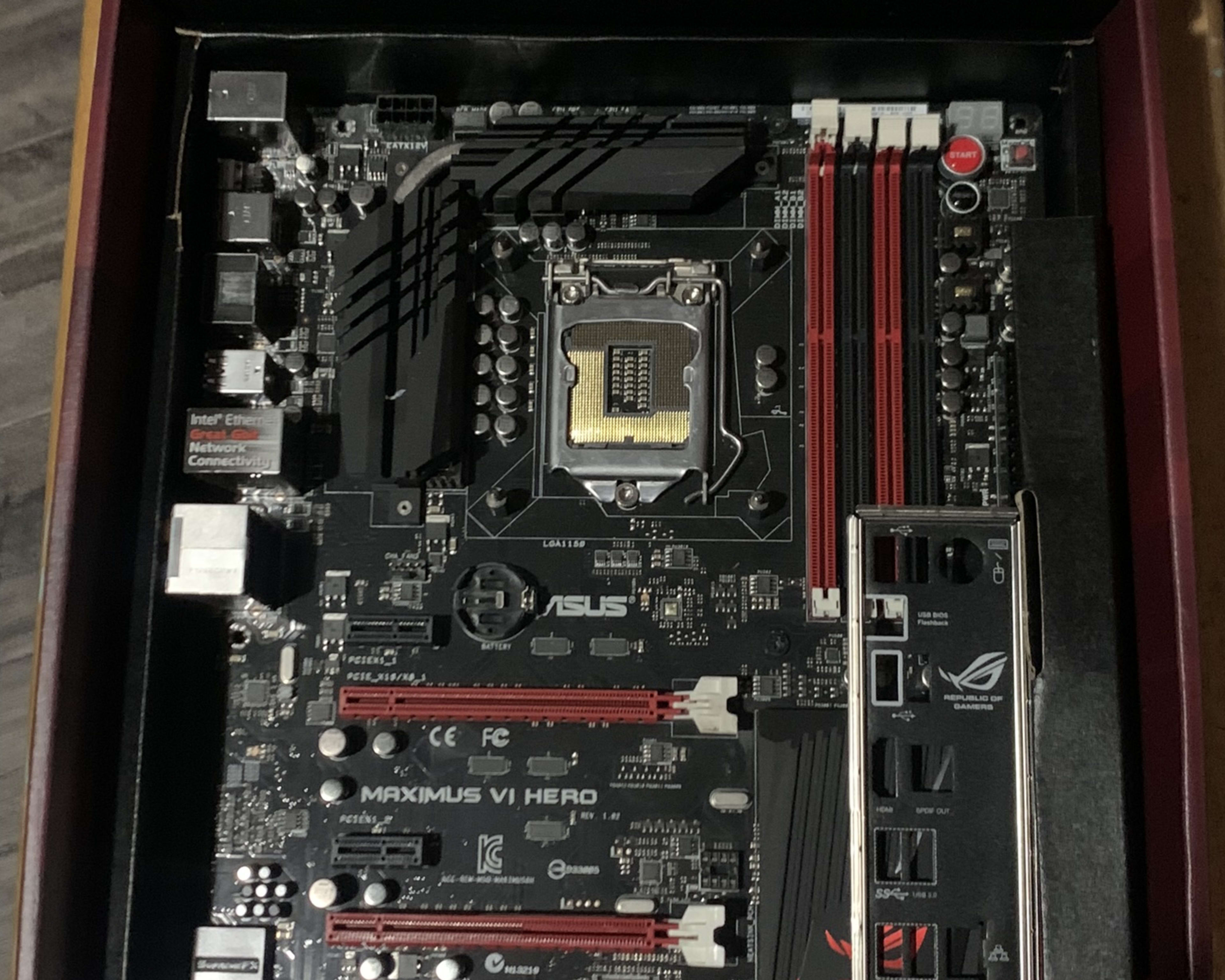 ASUS MAXIMUS VI HERO, LGA 1150, Intel Motherboard