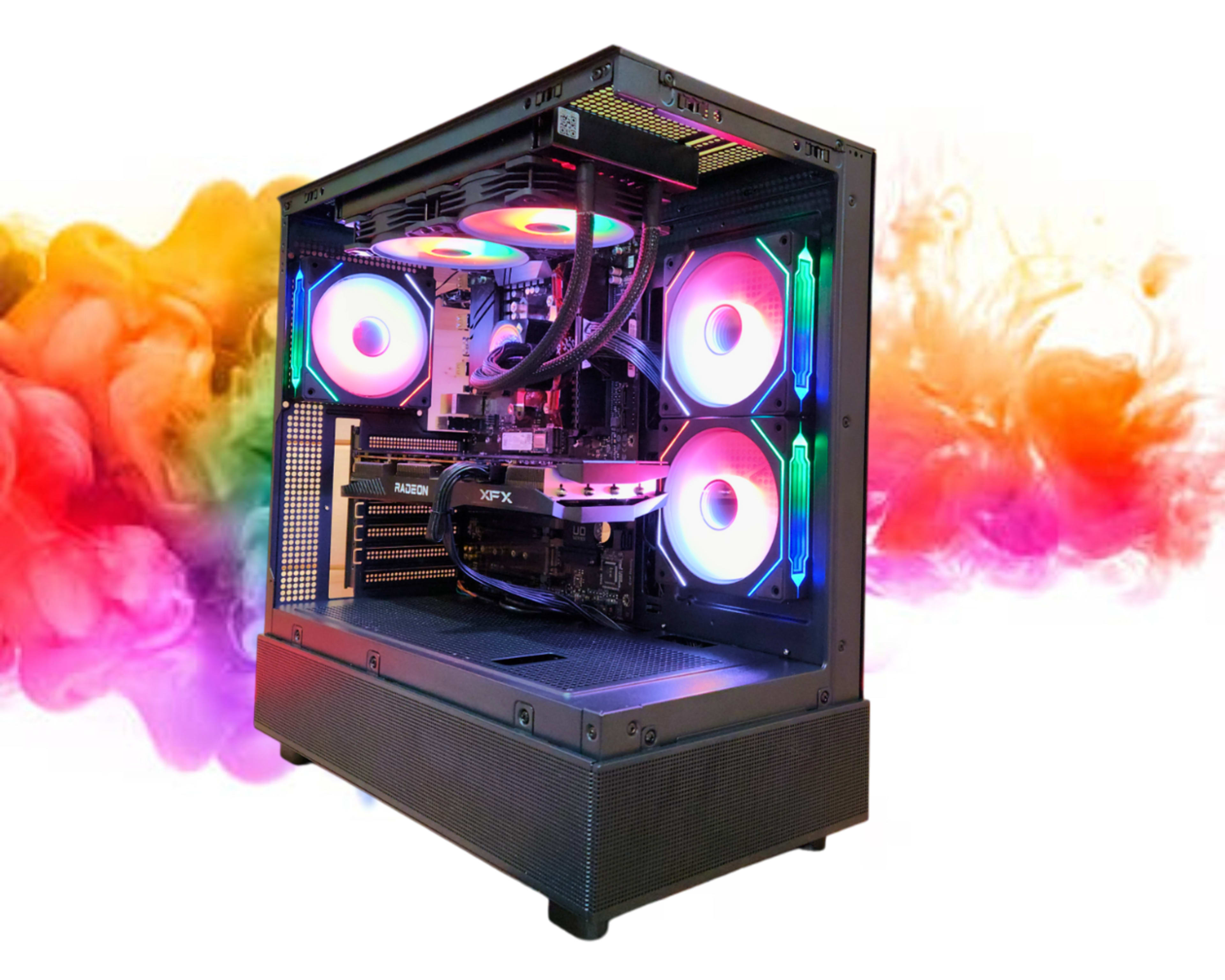 PC Gamer GOLDEN STAR R5-5600X 16Go 1To RX 7700 XT 12Go W10 Couleur