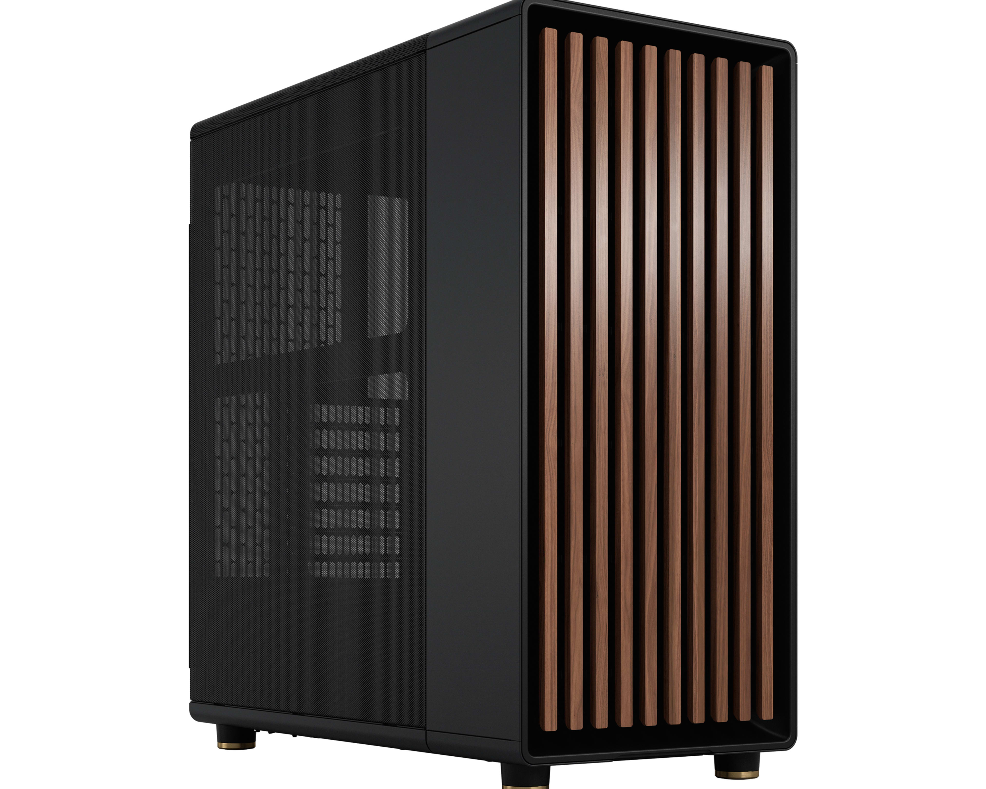 Fractal Design North Black Glass | ATX, Micro ATX, ITX | Mid Tower Tempered Glass