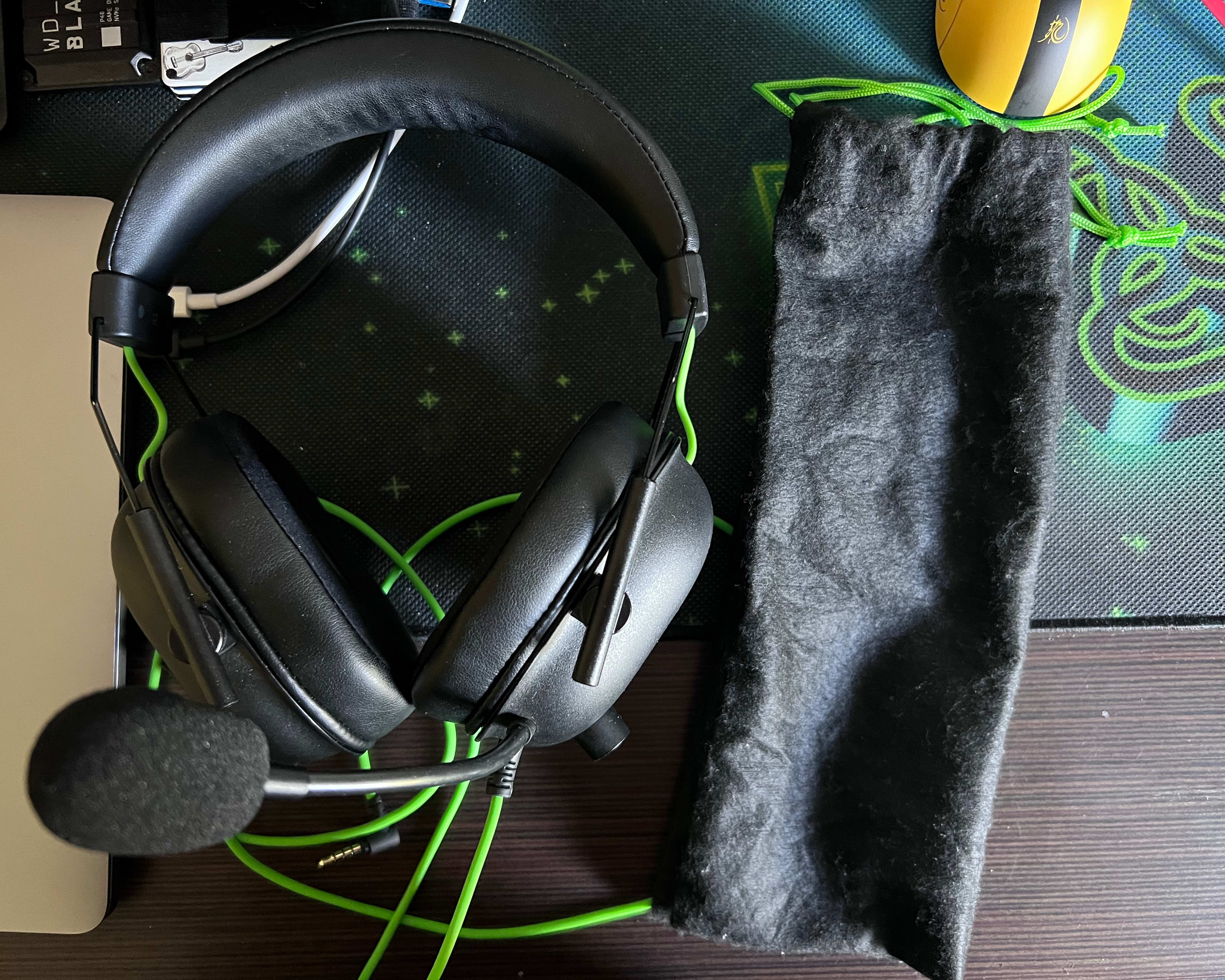 Razer Blackshark V2X Wired Over-Ear Gaming Headphones (USED)