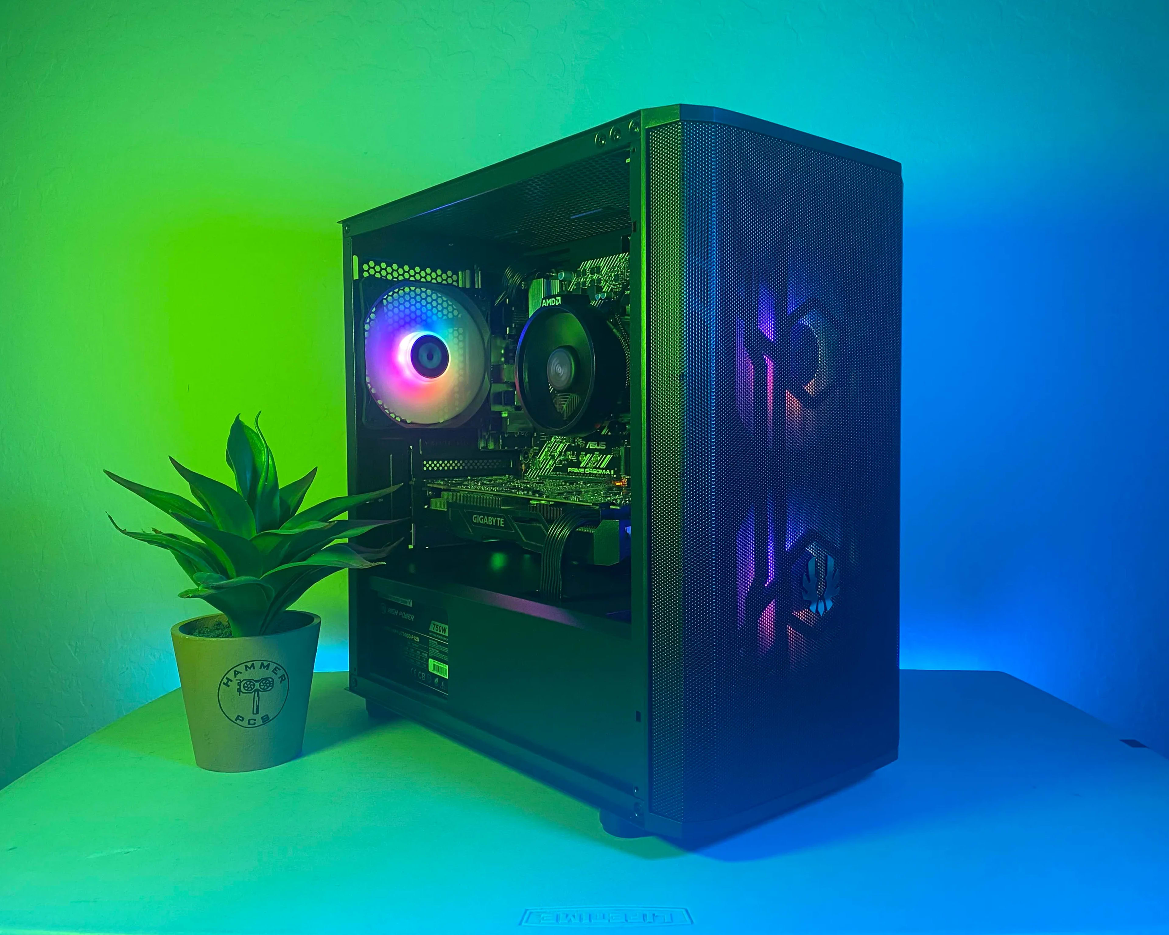 🎨Custom Built RGB GTX 1070 PC🎨| Ryzen 3100, 16gb RAM, 1.5TB Storage | Fortnite, GTA, CoD, more!