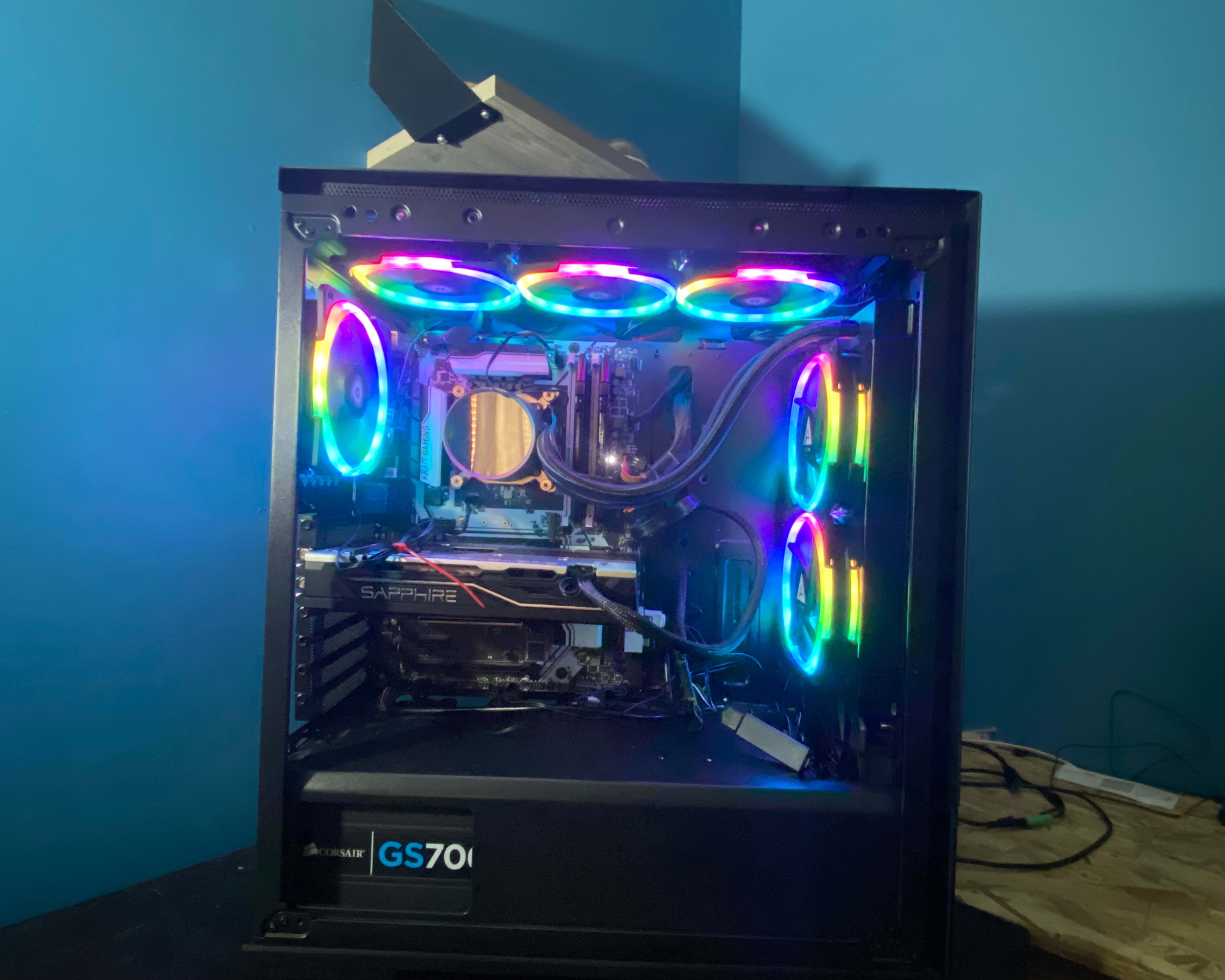 Used Gaming PC | RGB | AMD Radeon RX 580 | Intel Core i5 6600k