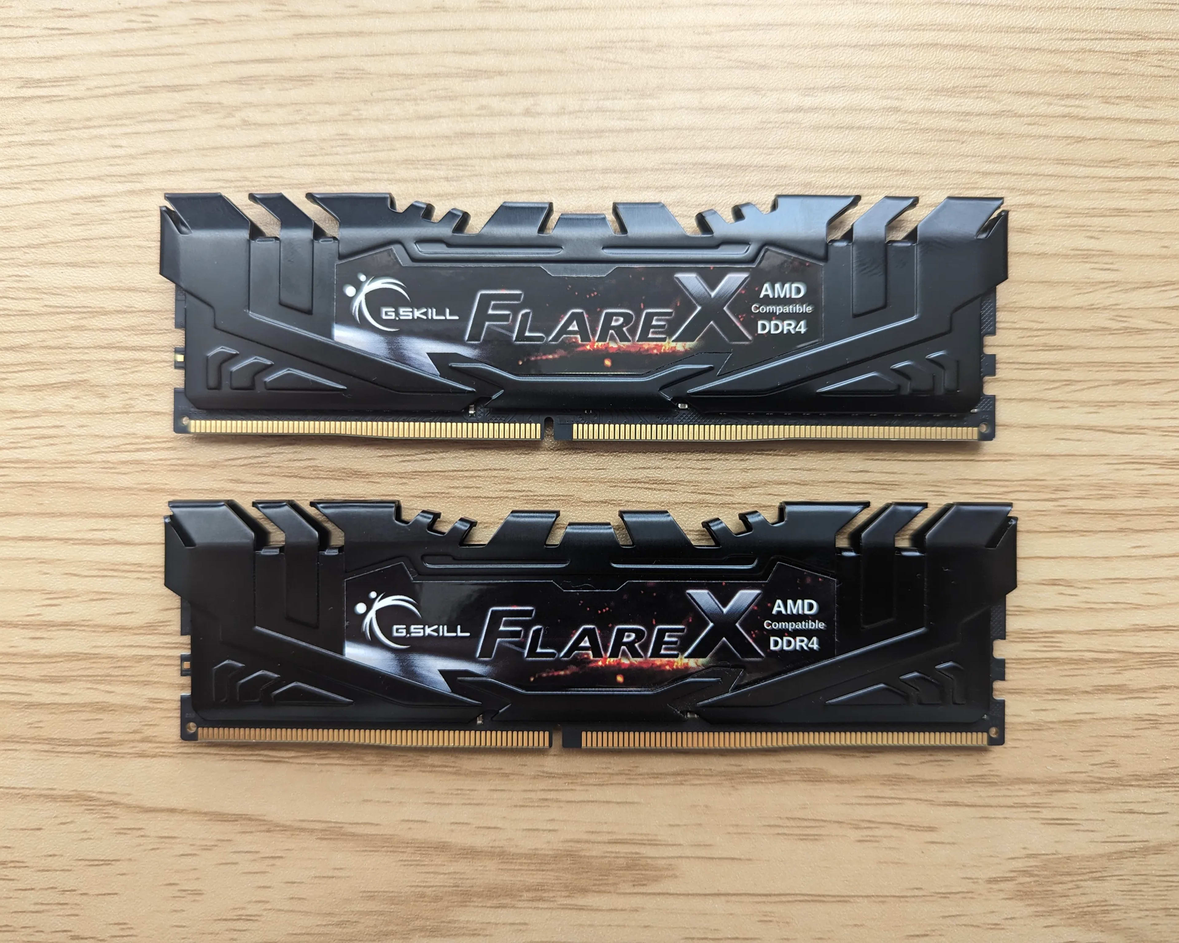 G.Skill Flare X 16GB (2 x 8GB) DDR4 3200 RAM (PC4 25600) F4-3200C16D-16GFX