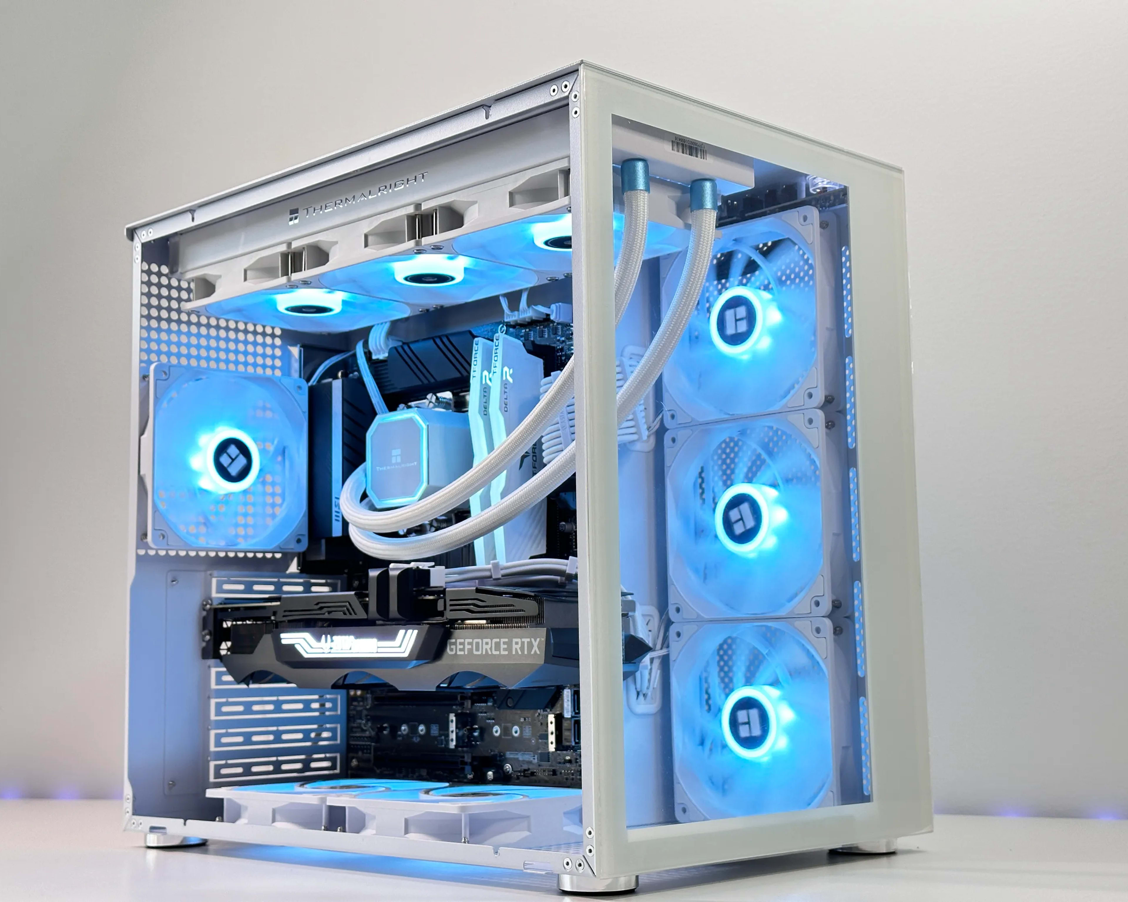 🫗4k Liquid Cooled Gaming PC🫗 Nvidia RTX 3080 10GB❄️Intel 12600k 10Cores❄️32GB DDR4❄️1TB NVME