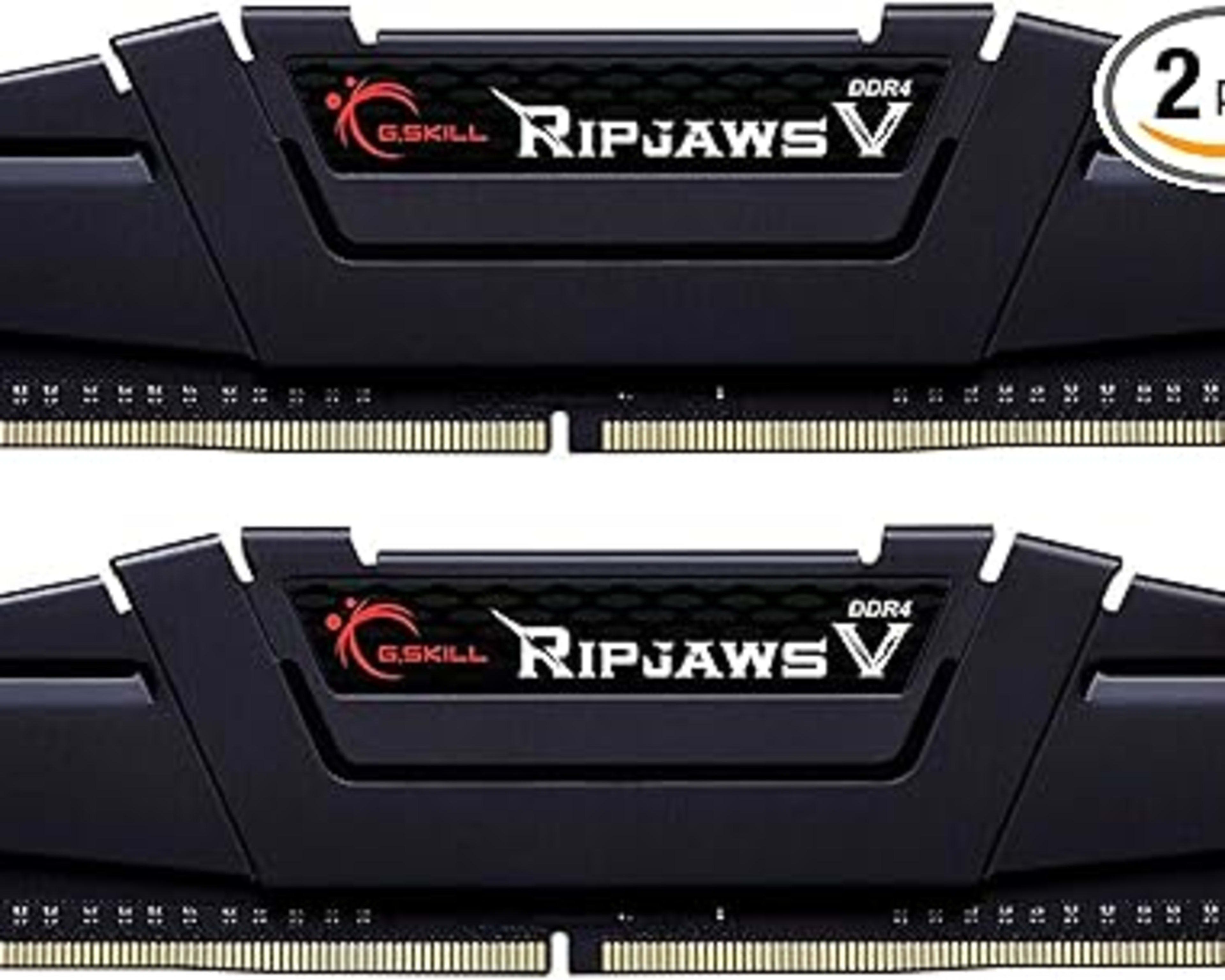 G.SKILL Ripjaws V Series (Intel XMP) DDR4 RAM 32GB (4x8GB) 3600MT/s CL16-19-19-39