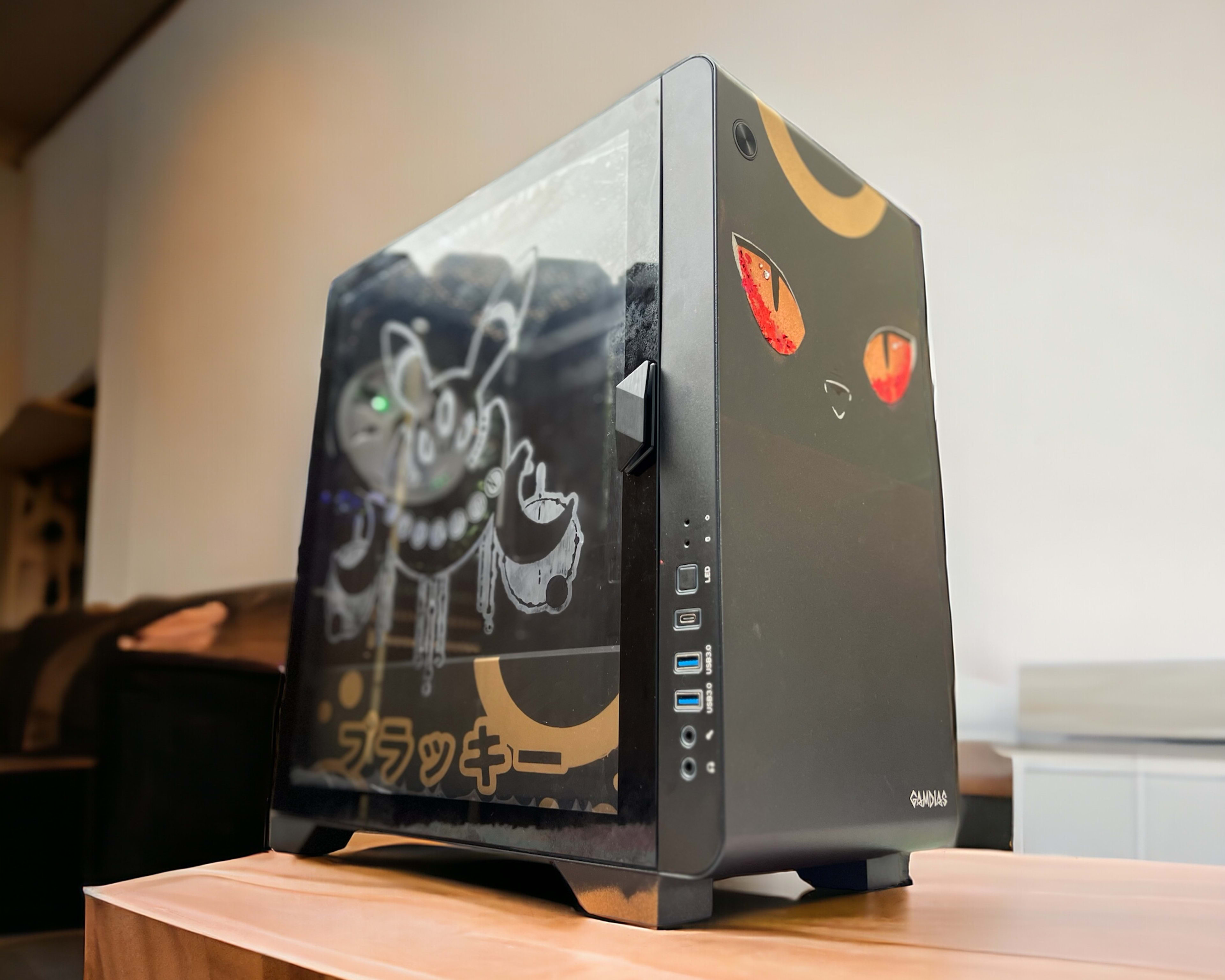 Custom PC Case - Pokemon Umbreon Themed