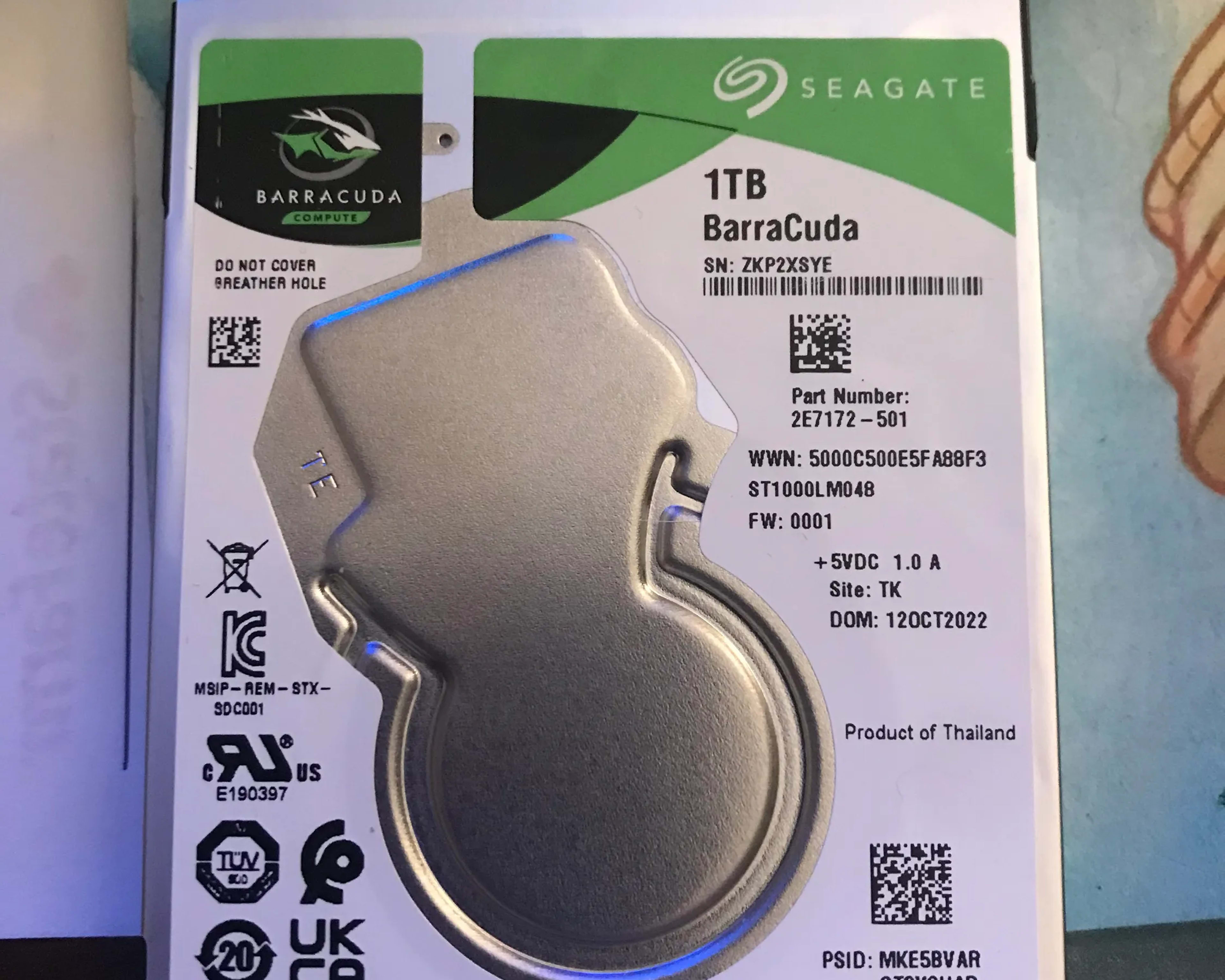 SeaGate BarraCuda Hdd