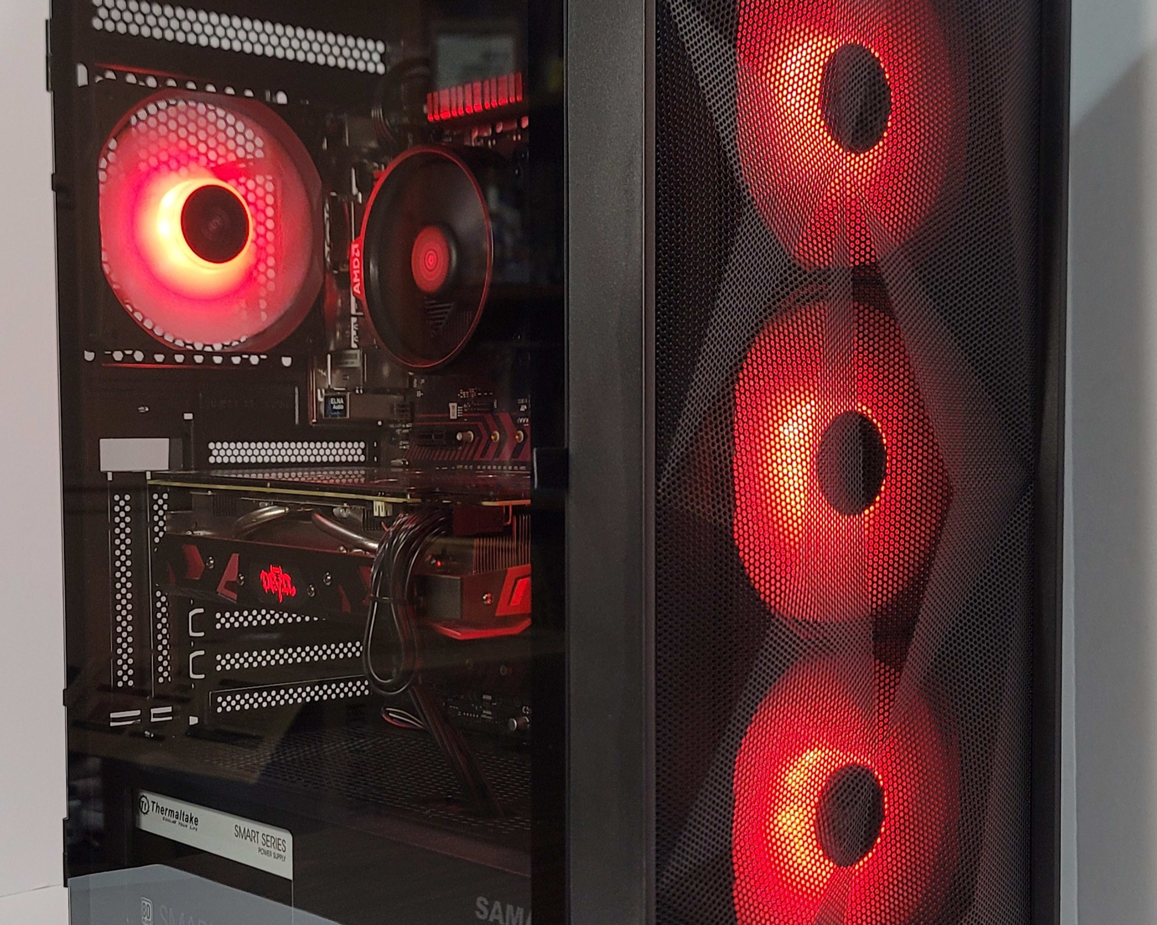 AMD Radeon RX 590 Ryzen 5 1600 Devil Gaming PC