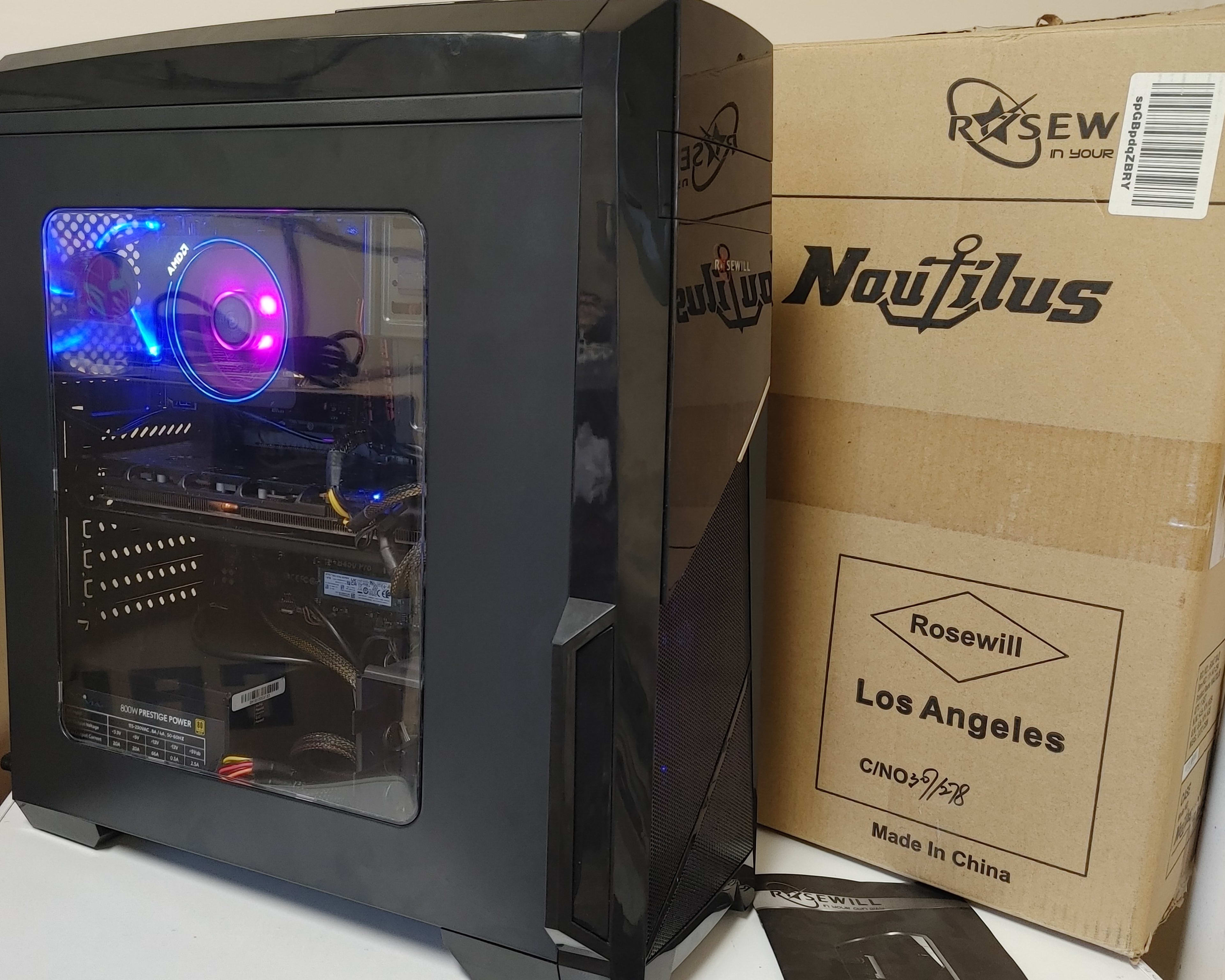 Rosewill Nautilus Gaming Computer PC