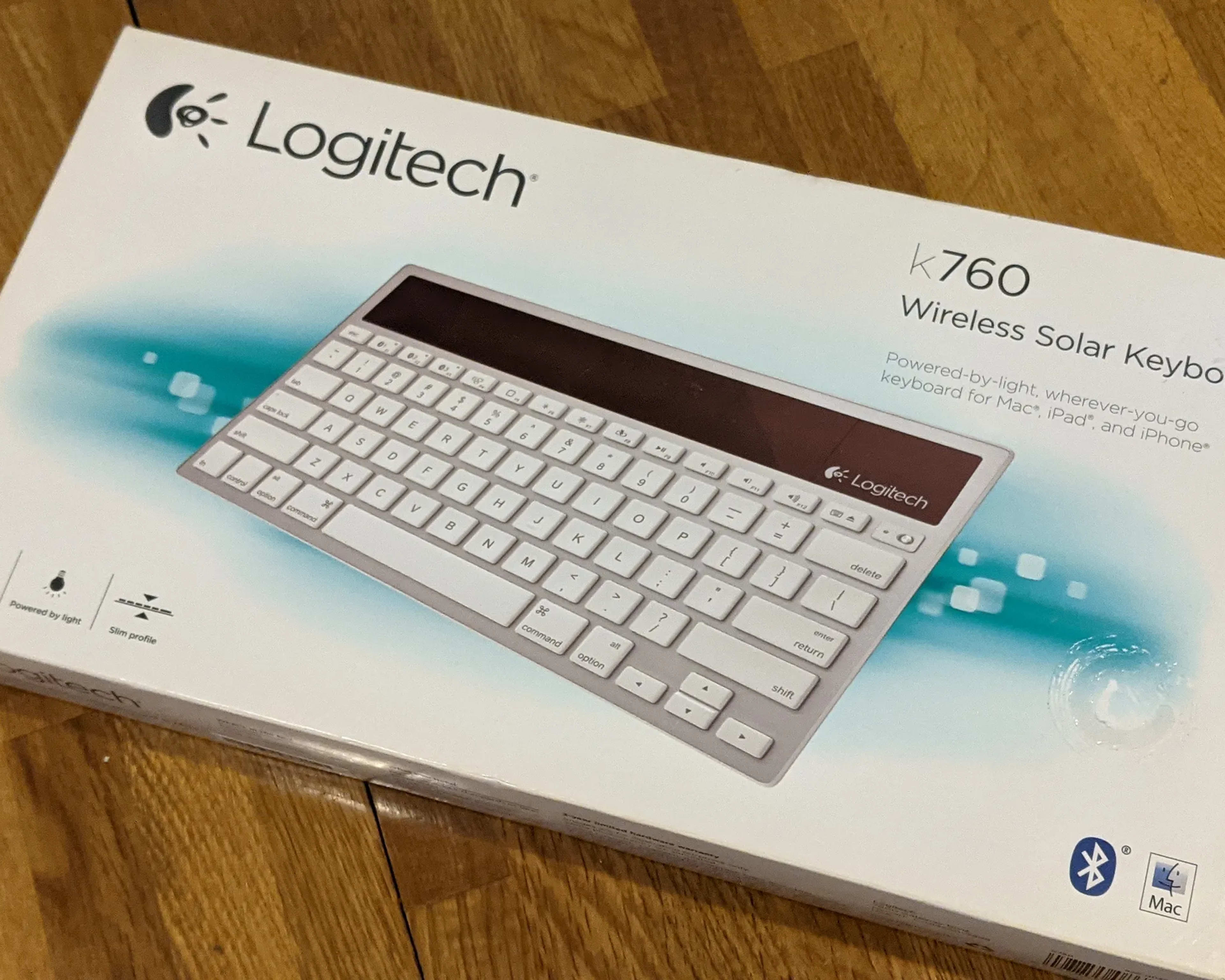 Logitech Wireless Solar Keyboard K760 for Mac/iPad/iPhone - New in Box