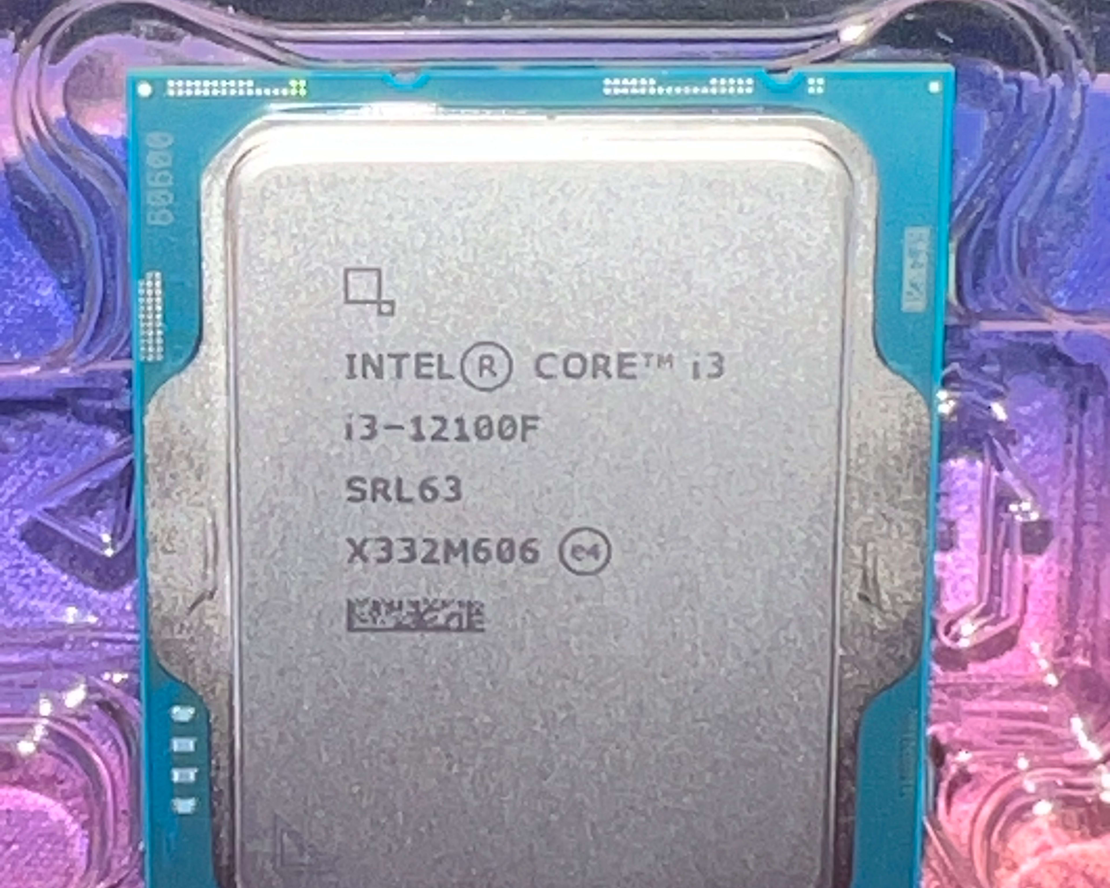 SEMI NEW i3 12100f CPU