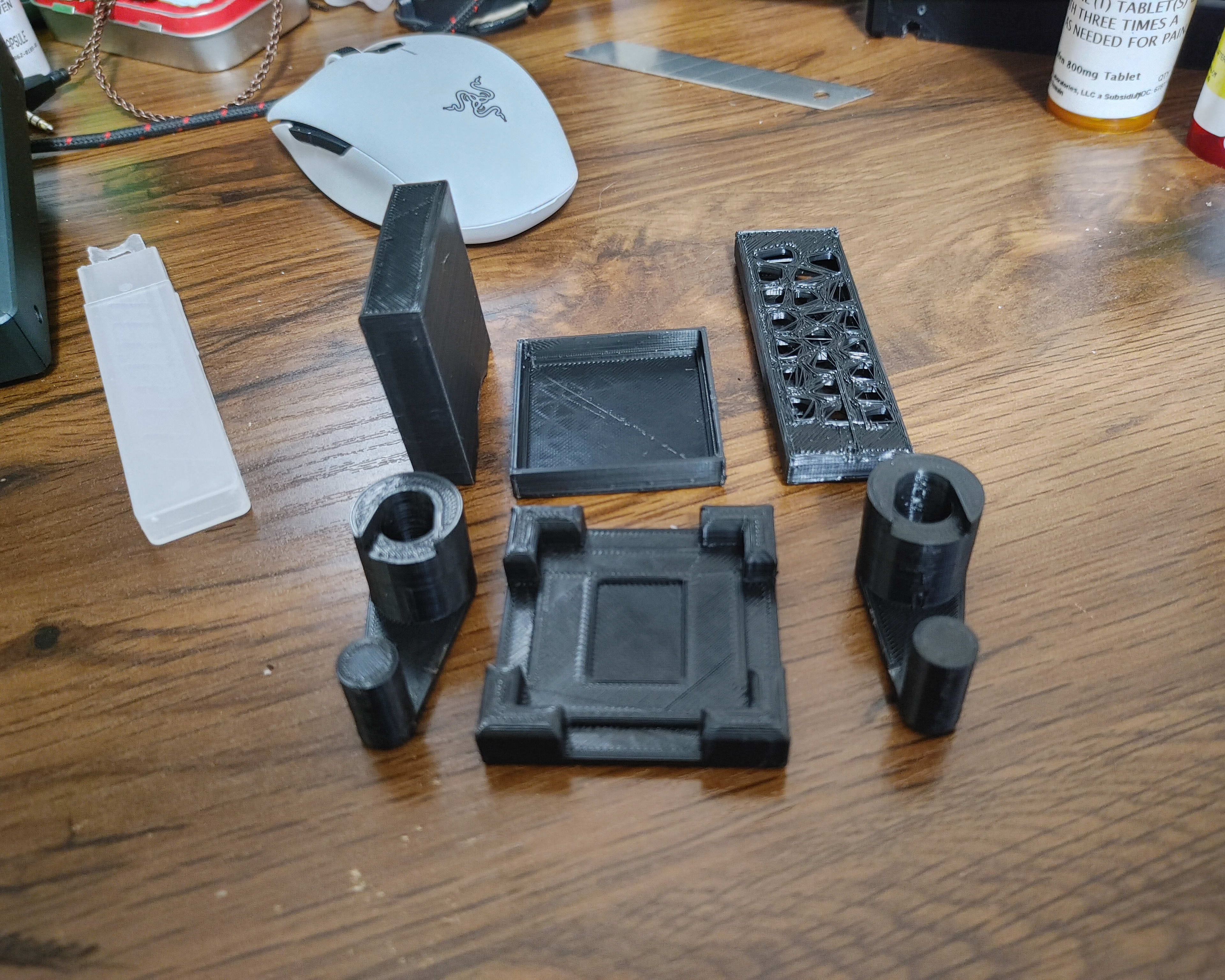 3D Print 4-Pack CPU Trays, M.2 Tray, and Laptop Feet