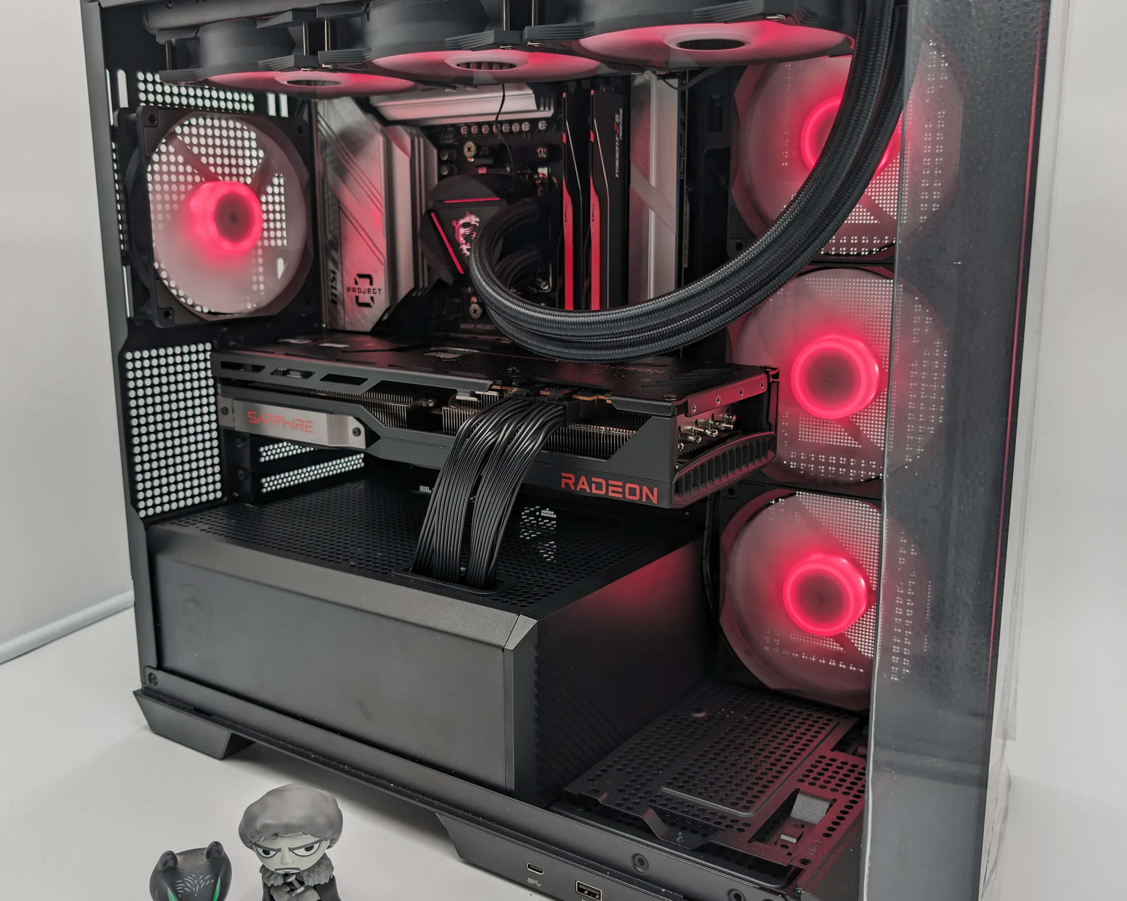 🟥 RUBY ZERO 🟥 MSI Project Zero - AMD Ryzen 7600x - AMD 7900 XT - 32GB DDR5 - 1TB - 1440p/4k System