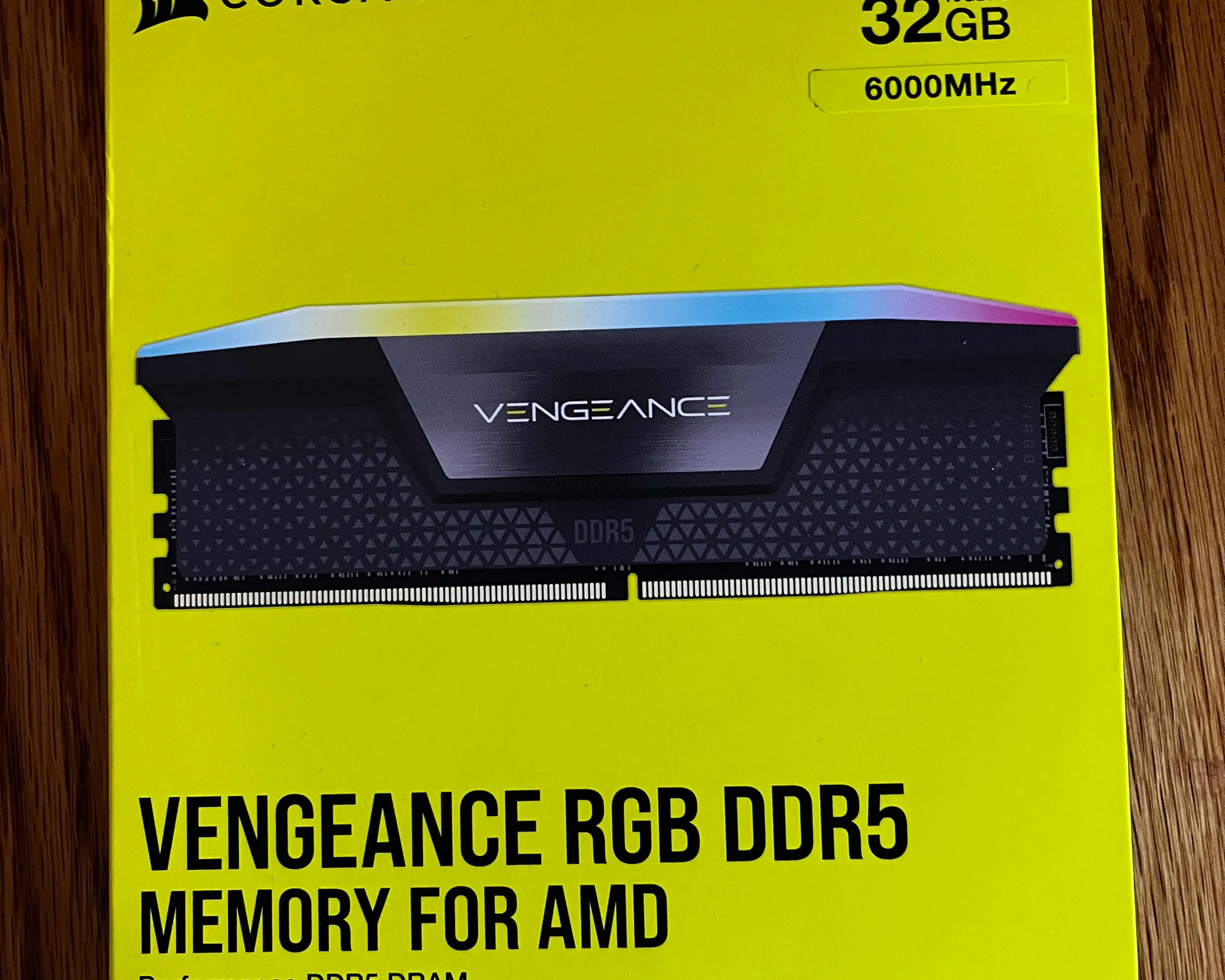 Corsair Vengeance RGB DDR5 (AMD Expo)