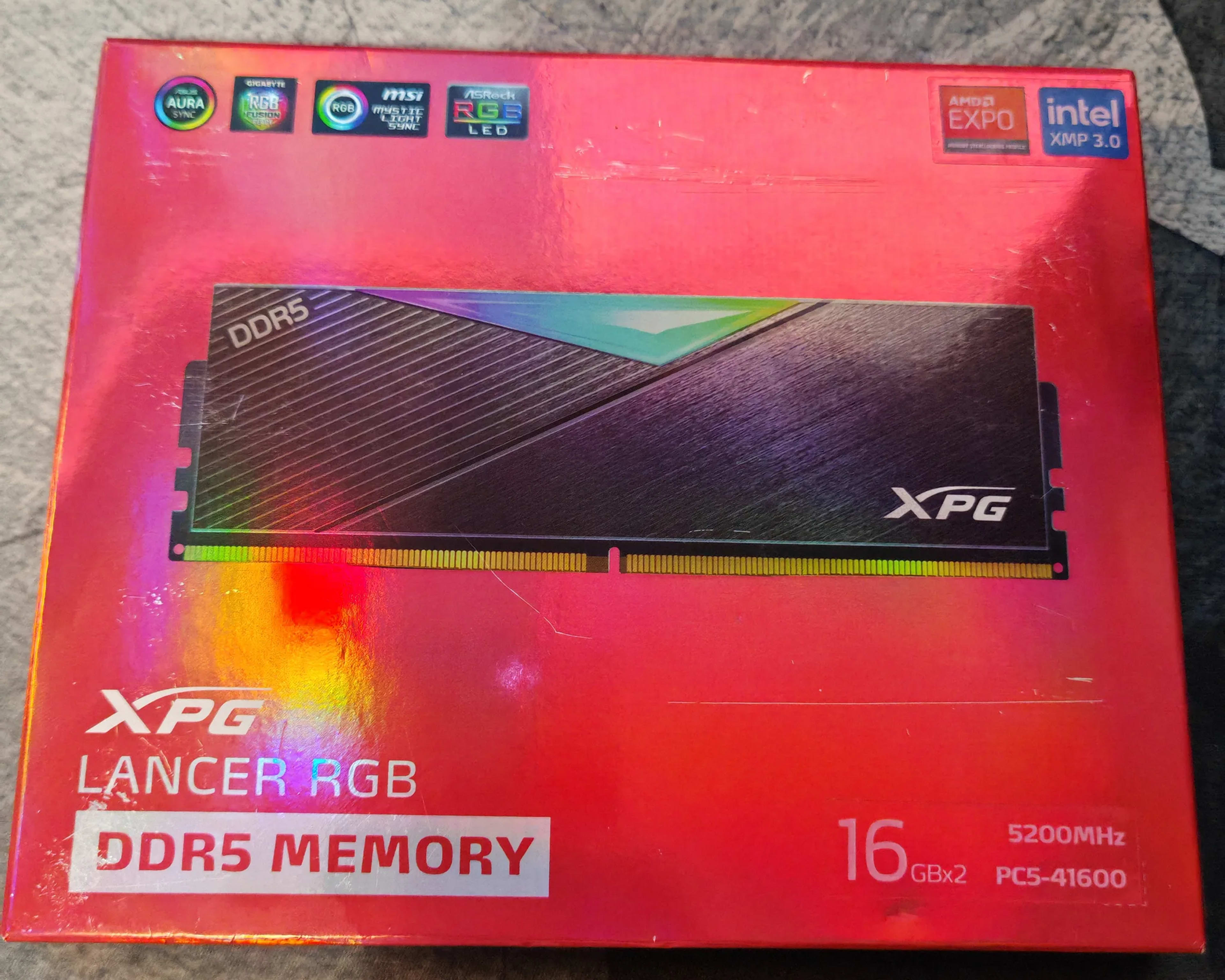 ADATA XPG Lancer DDR5 32GB 5200 Mhz