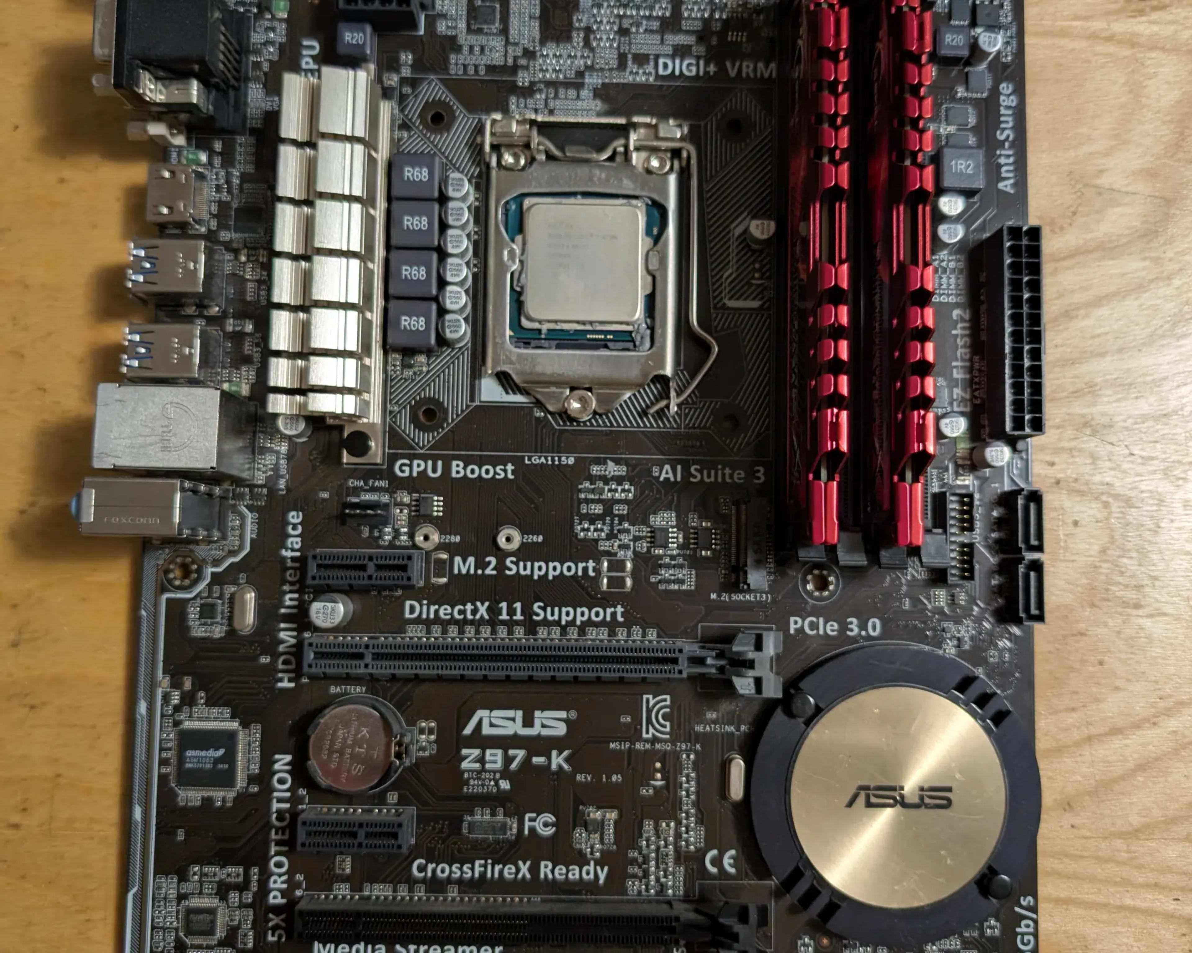 ASUS - Core i7 4790k＋ASUS H97-PRO＋DDR3-RAM16GB asus-h97-pro-intel-core-i7-