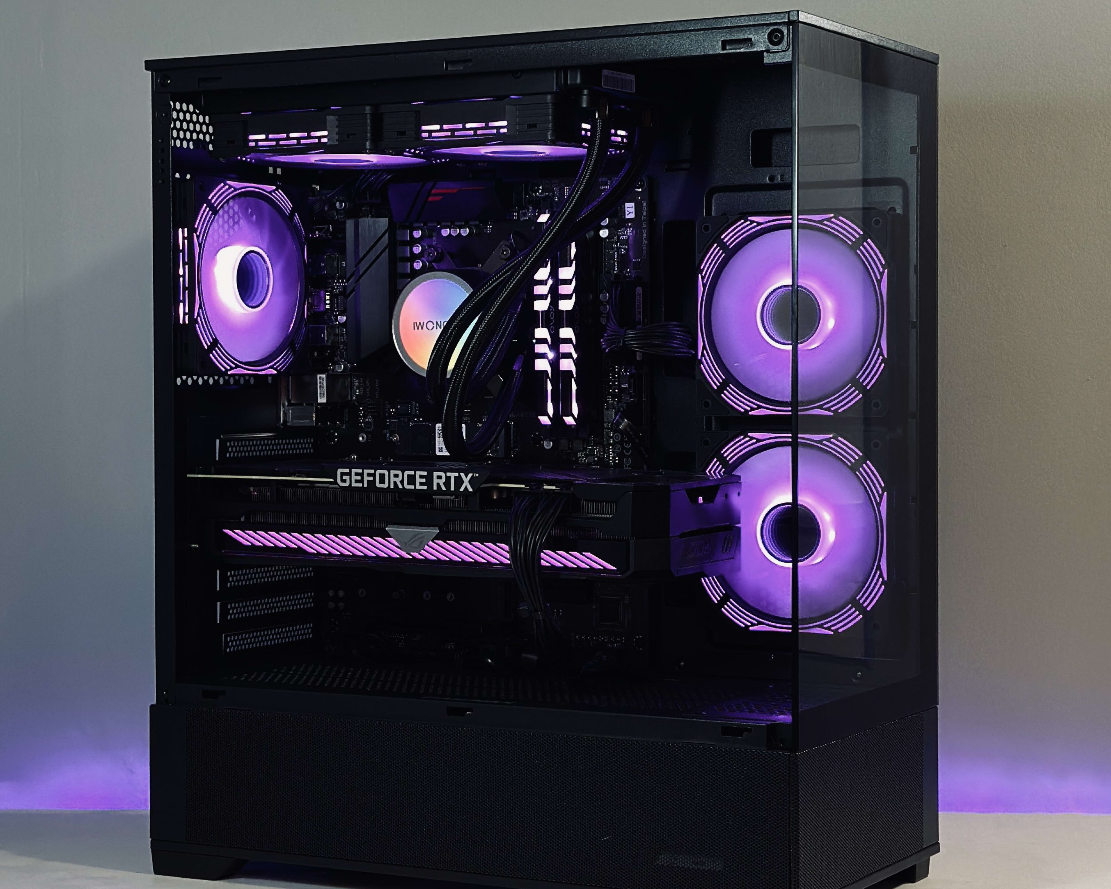 💜FAST LIQUID COOLED GAMING PC💜| RTX 3070 8GB, Ryzen 7 3700X, 32GB Ram, 1TB SSD, WIFI, Fortnite